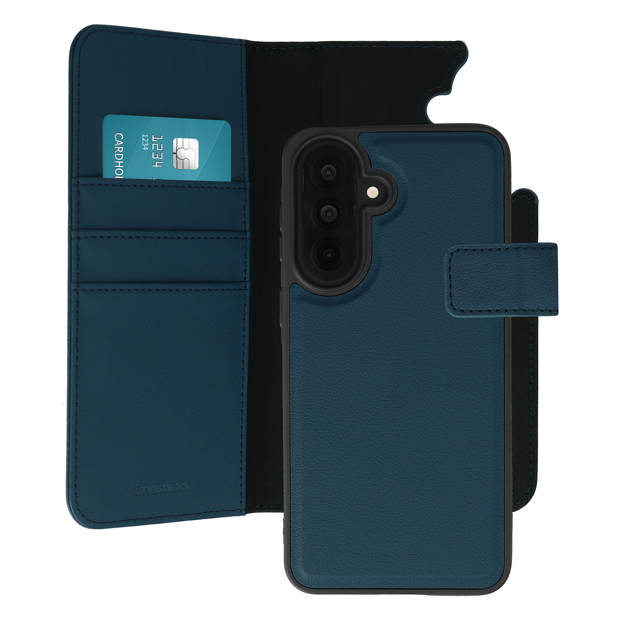 imoshion Herausnehmbare 2-in-1 Luxus-Bookcase für das Samsung Galaxy A37 (5G) - Blau