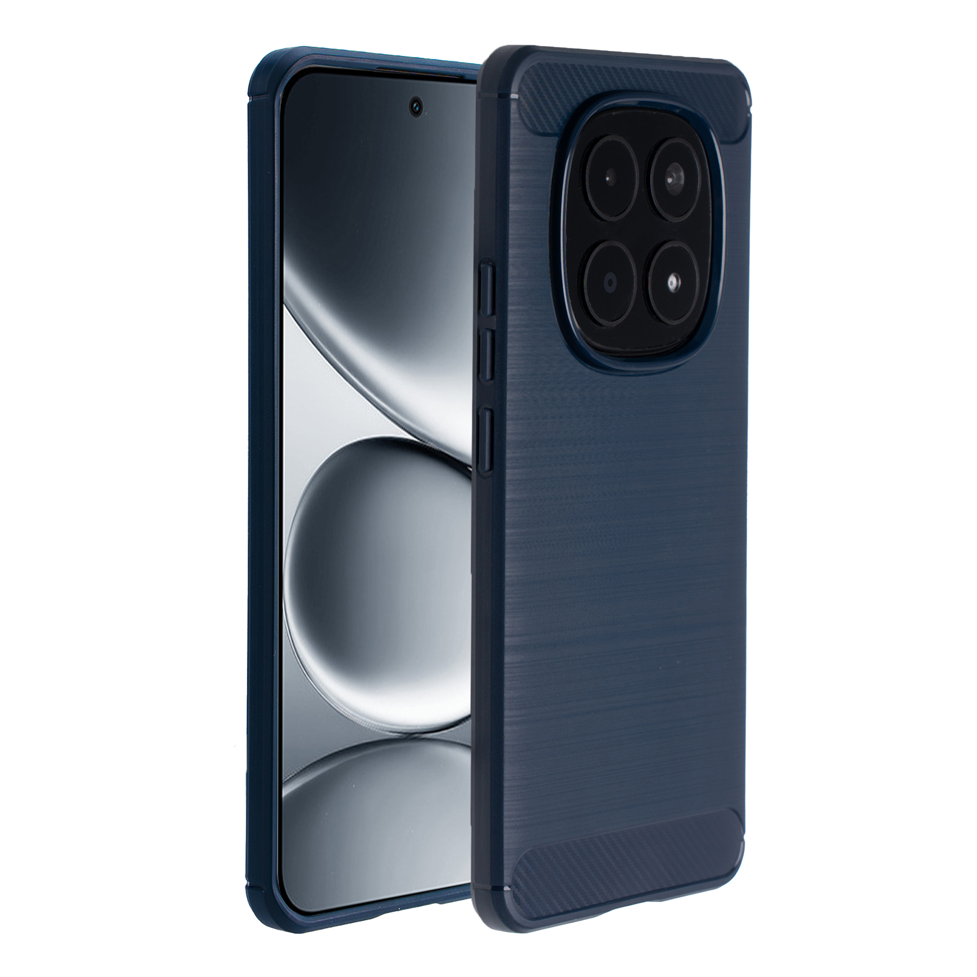 imoshion Brushed Back Cover für das Xiaomi Redmi Note 15 Pro Plus (5G) - Dunkelblau
