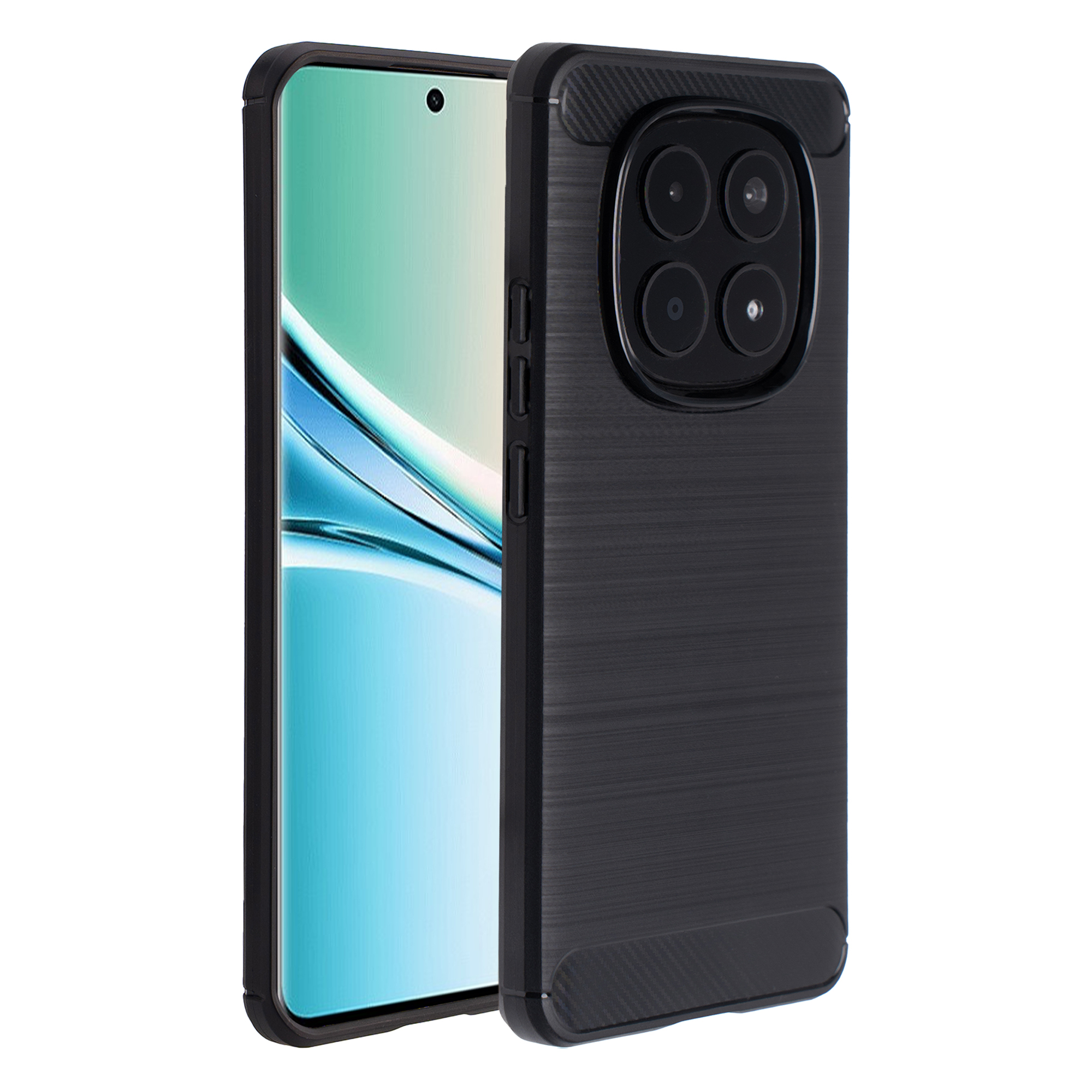 imoshion Brushed Back Cover für das Xiaomi Redmi Note 15 (5G) - Schwarz