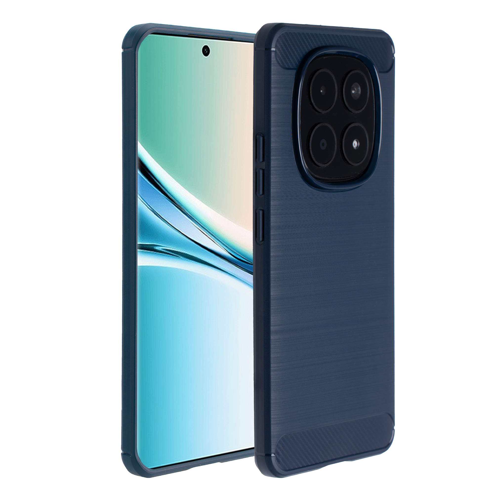 imoshion Brushed Back Cover für das Xiaomi Redmi Note 15 (5G) - Dunkelblau
