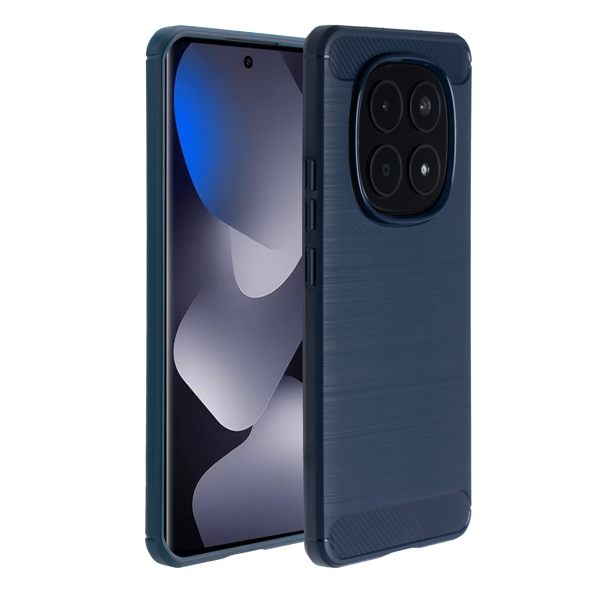 imoshion Brushed Back Cover für das Xiaomi Redmi Note 15 (4G) - Dunkelblau