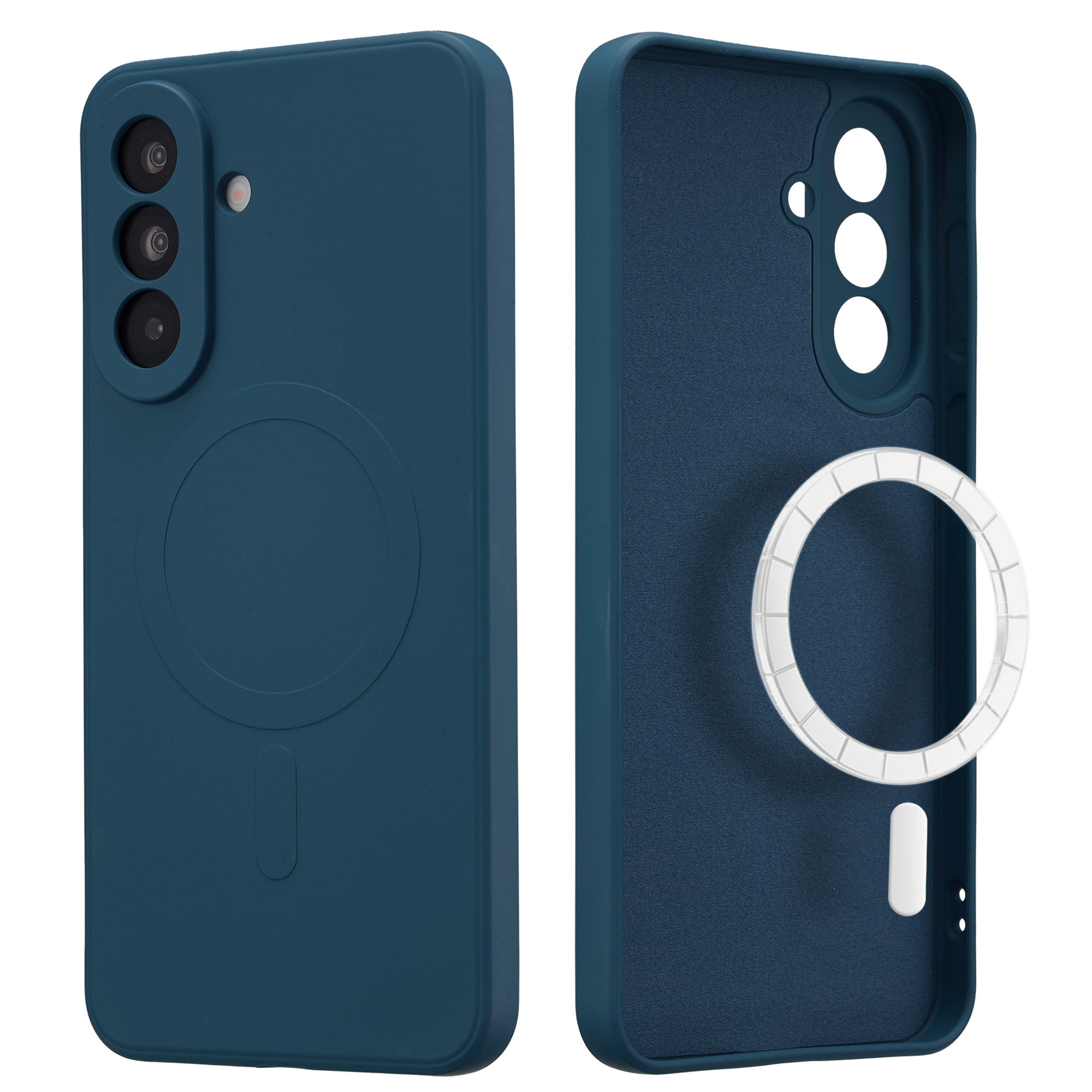imoshion Color Back Cover mit MagSafe für das Samsung Galaxy A37 (5G) - Dunkelblau