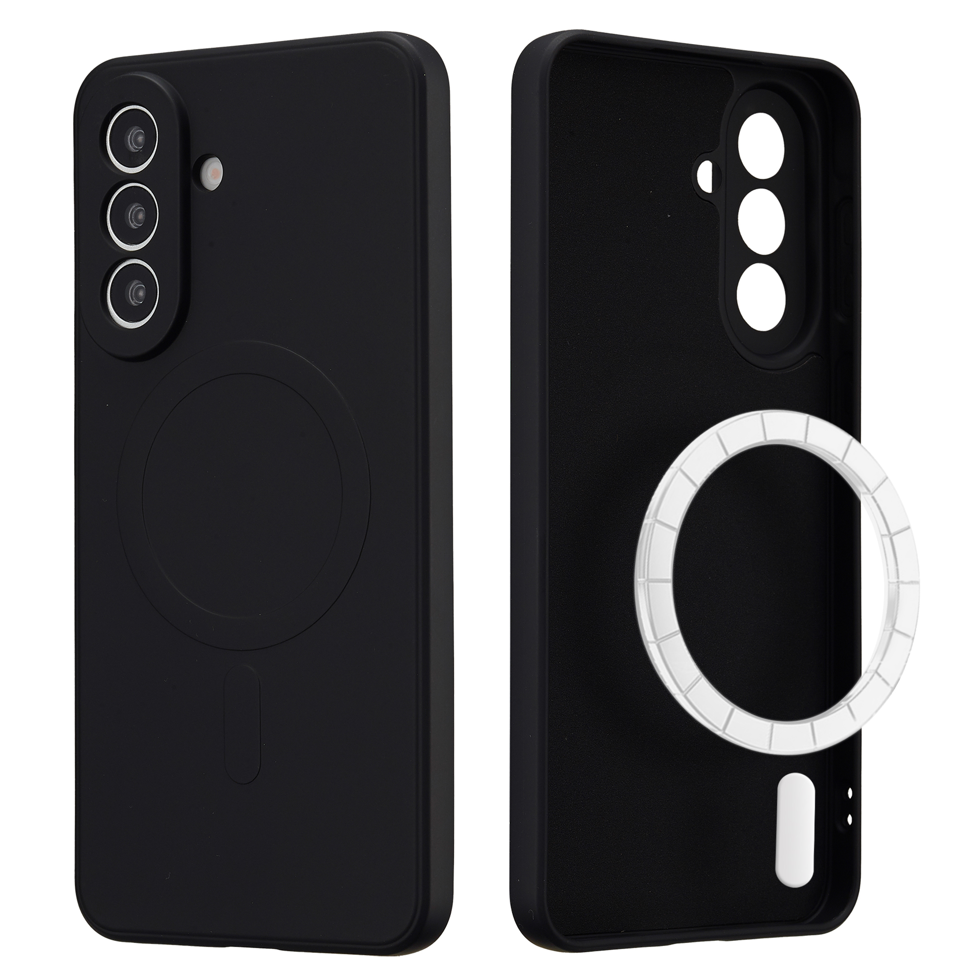 imoshion Color Back Cover mit MagSafe für das Samsung Galaxy A57 (5G) - Schwarz