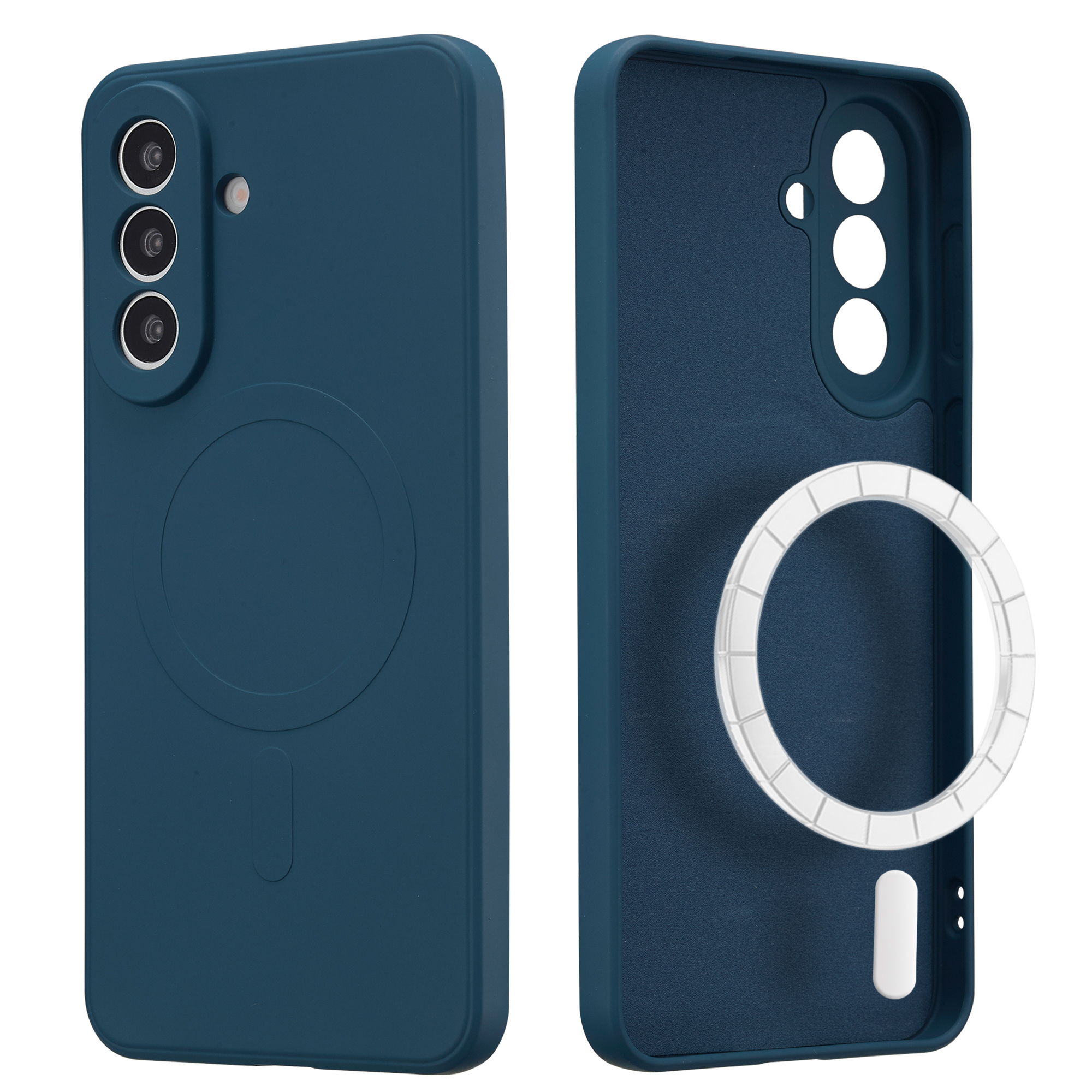 imoshion Color Back Cover mit MagSafe für das Samsung Galaxy A57 (5G) - Dunkelblau