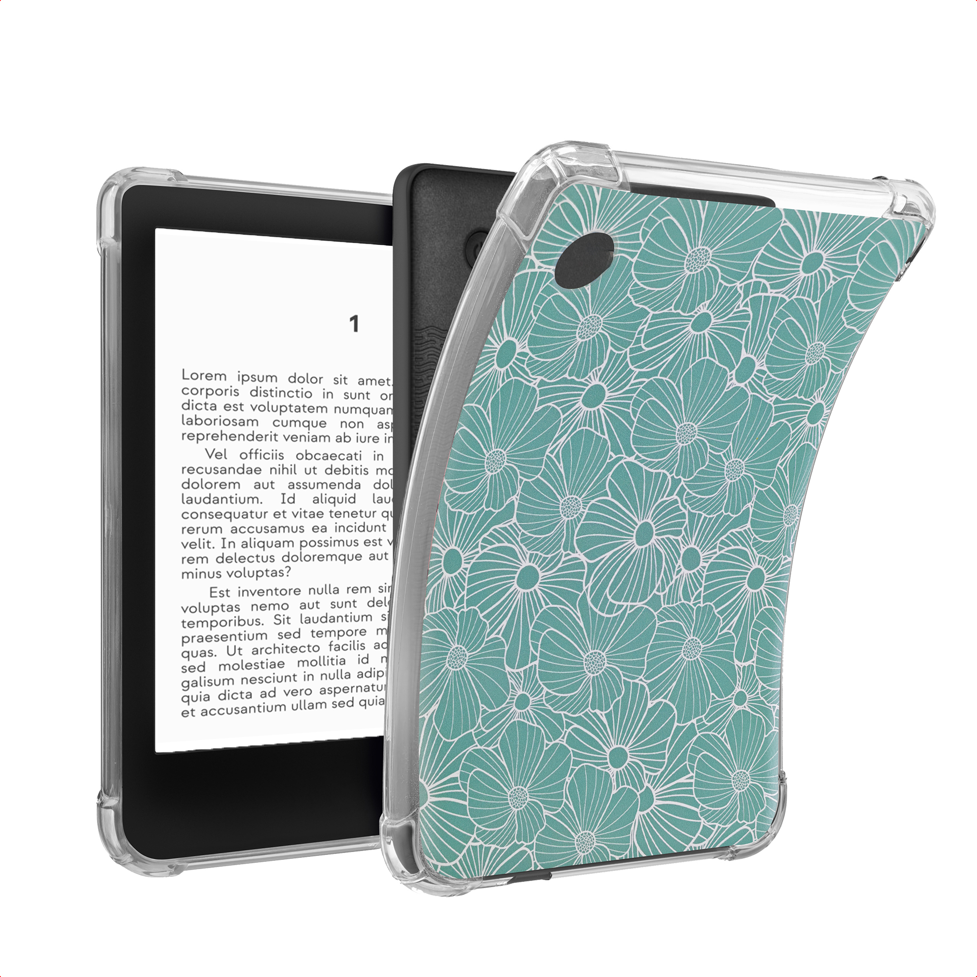 imoshion Design Clear Backcover für das Kobo Clara Colour / Clara BW - Botanica