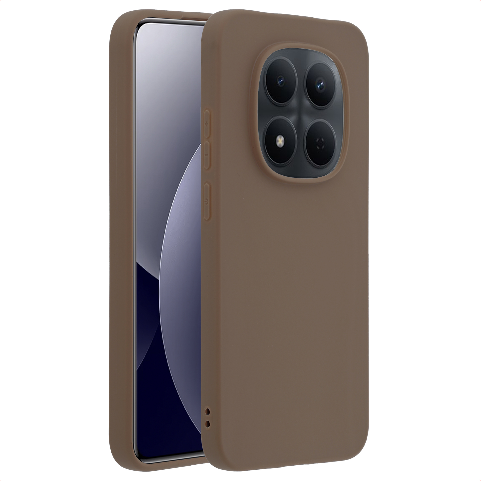 imoshion TPU Color Cover für das Xiaomi Redmi Note 15 Pro (5G) - Braun