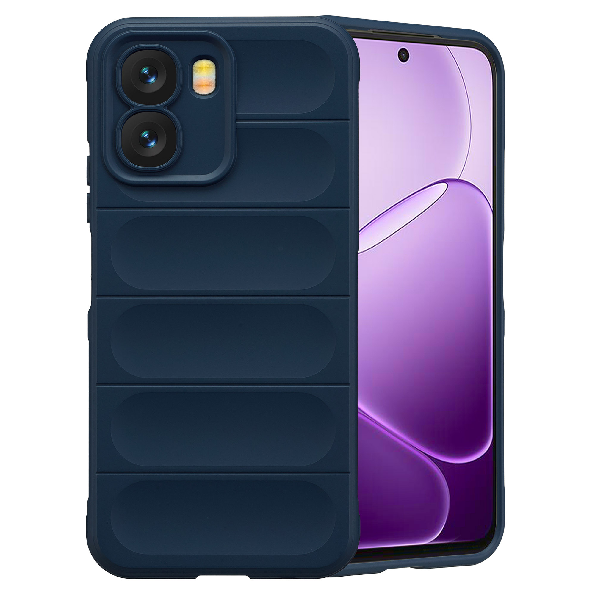 imoshion EasyGrip Backcover für das Oppo A6x (4G/5G) - Dunkelblau