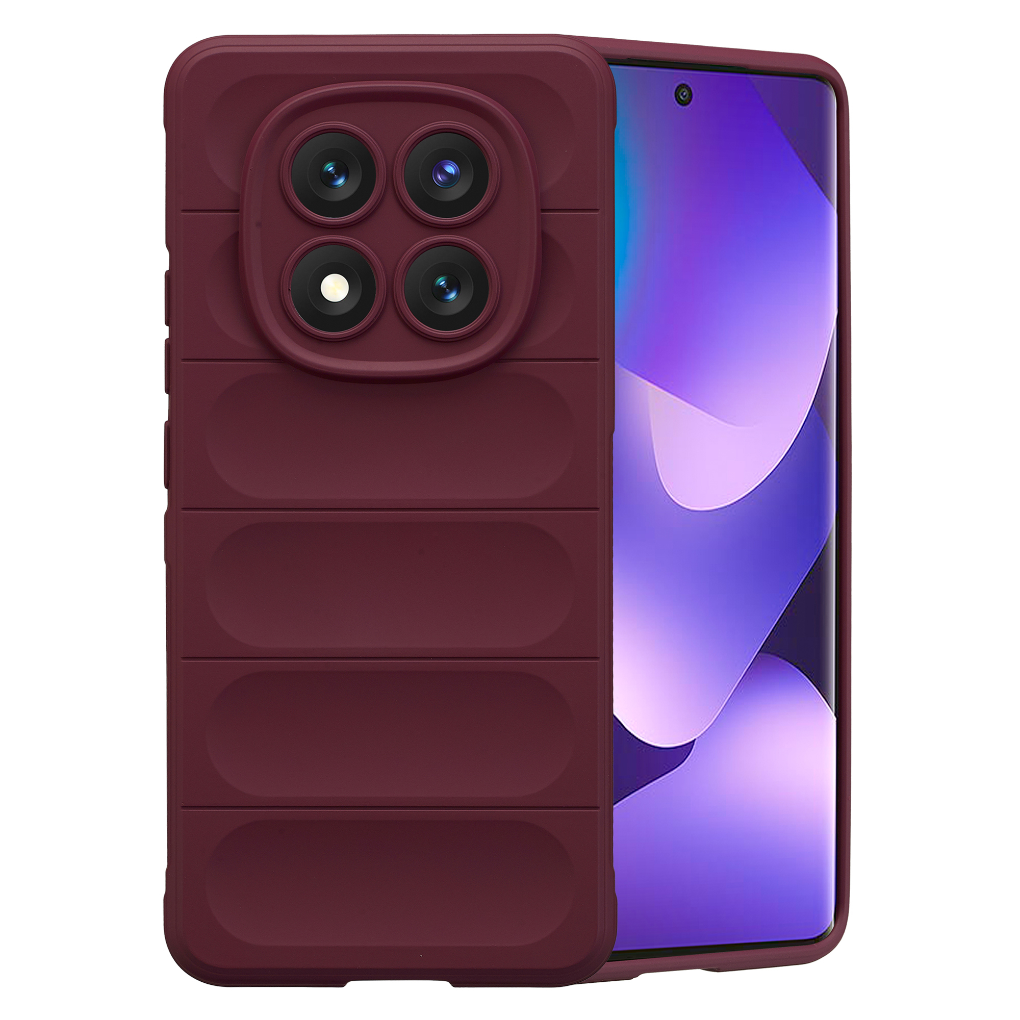 imoshion EasyGrip Backcover für das Xiaomi Redmi Note 15 (5G) - Aubergine