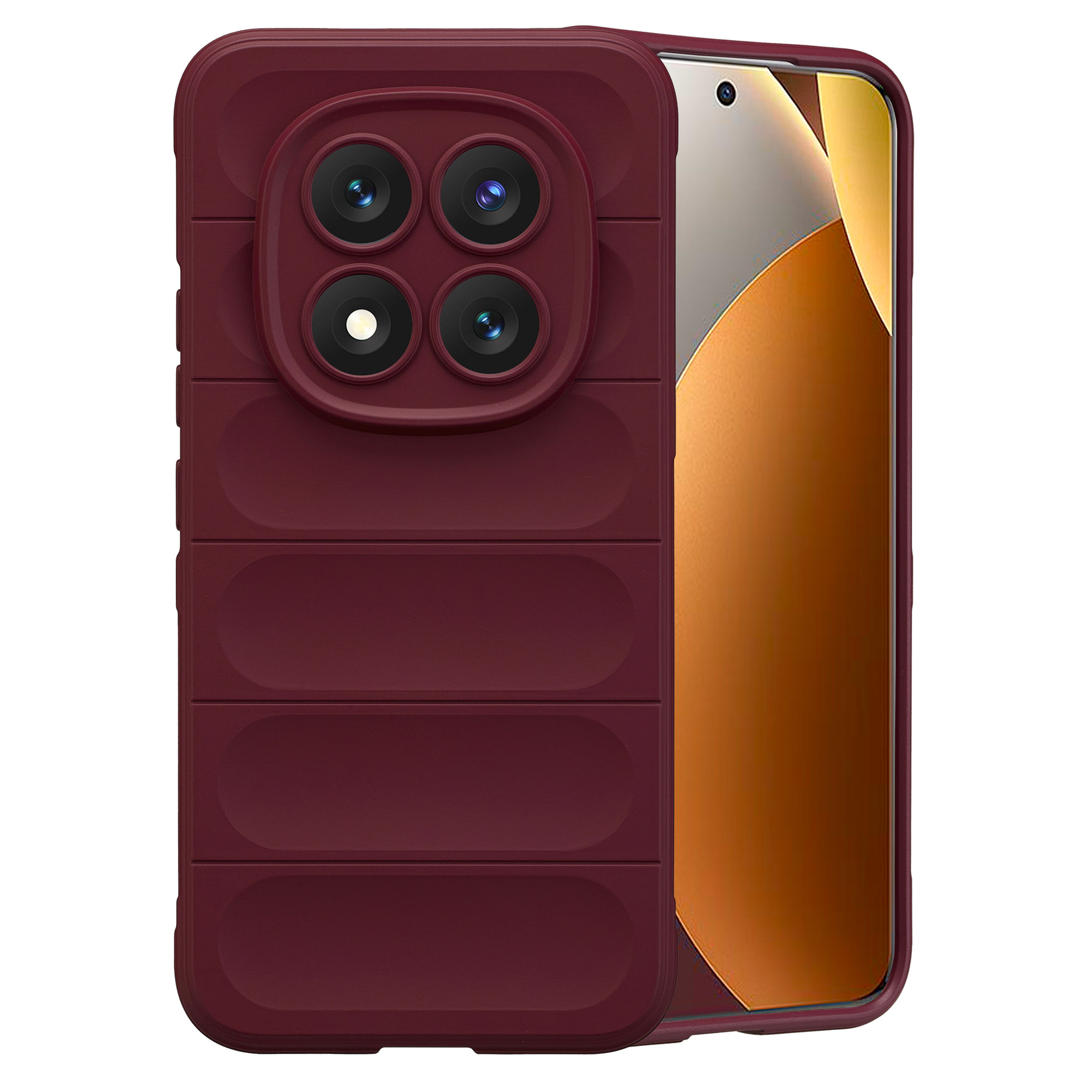 imoshion EasyGrip Backcover für das Xiaomi Redmi Note 15 Pro Plus (5G) - Aubergine