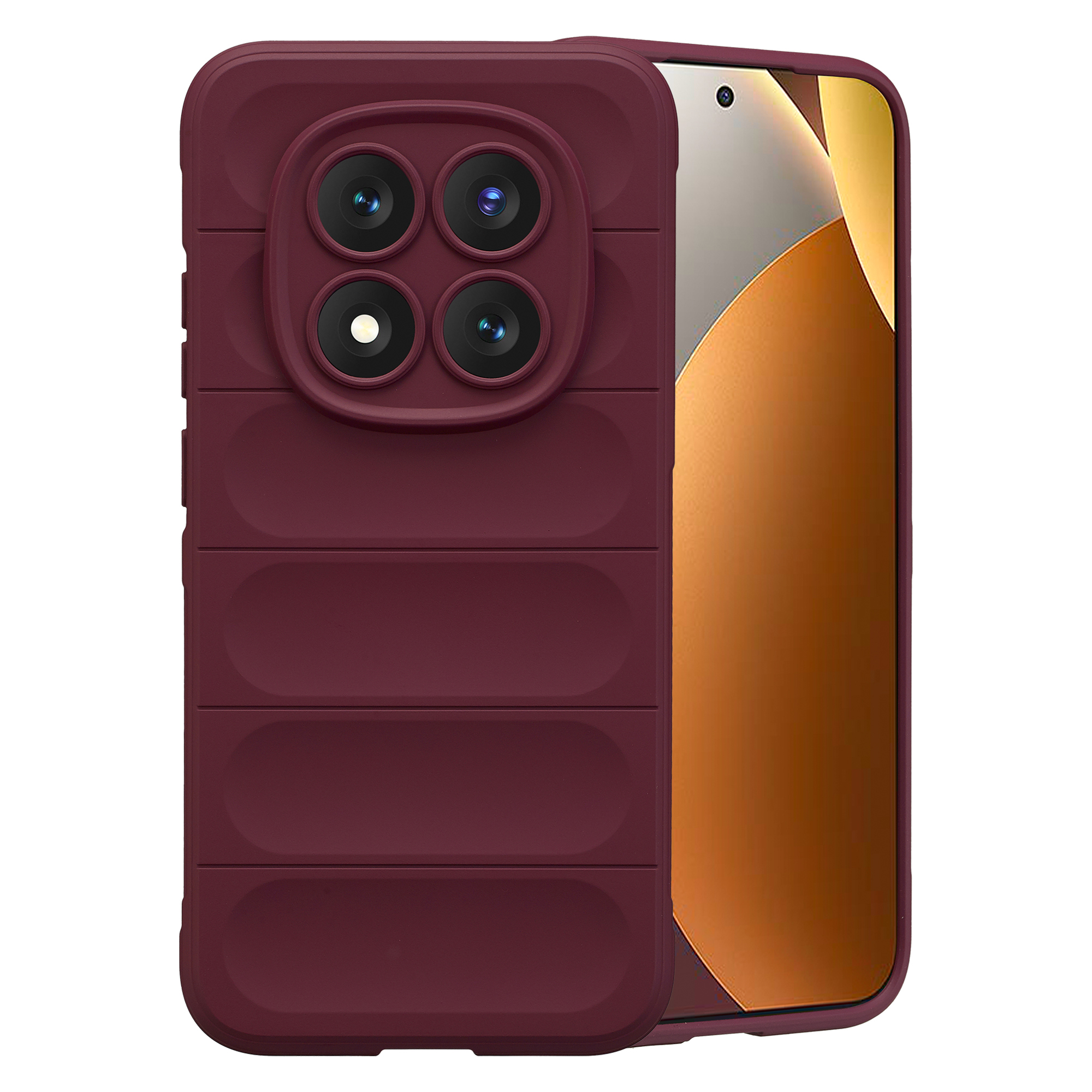 imoshion EasyGrip Backcover für das Xiaomi Redmi Note 15 Pro (5G) - Aubergine