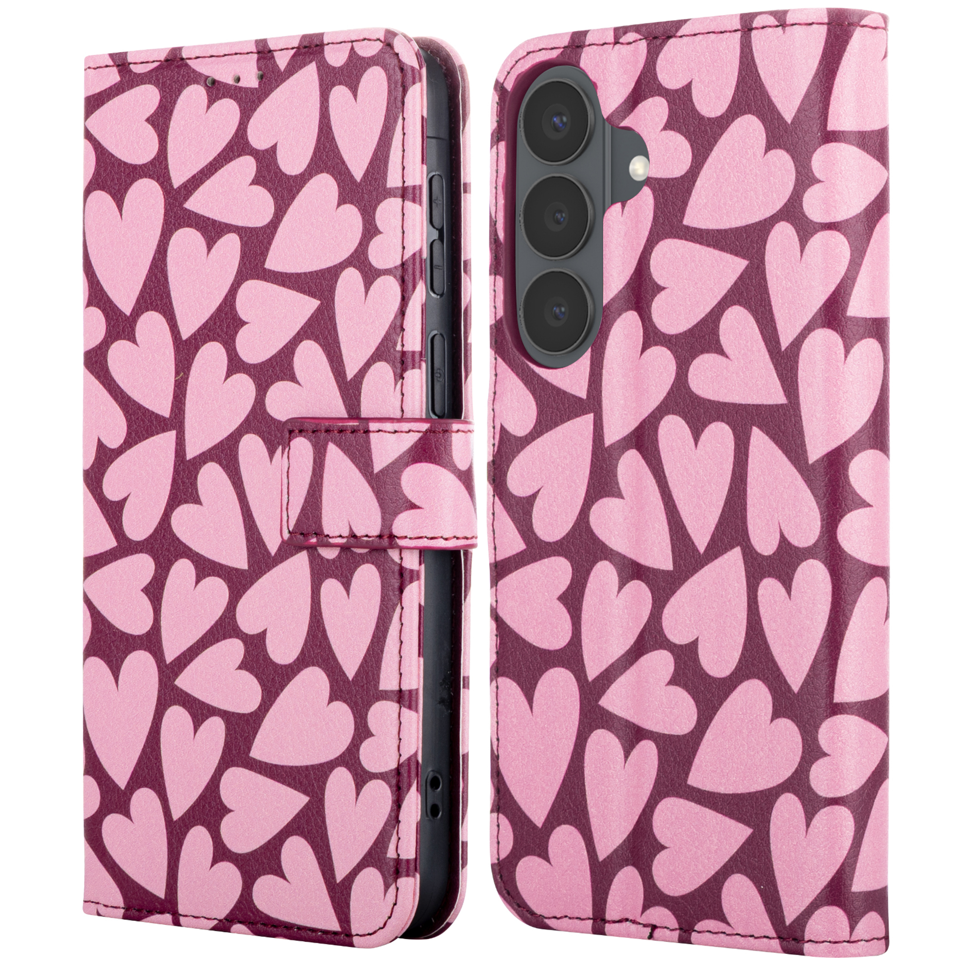 imoshion Design Klapphülle für das Samsung Galaxy S26 - Hearty Blush