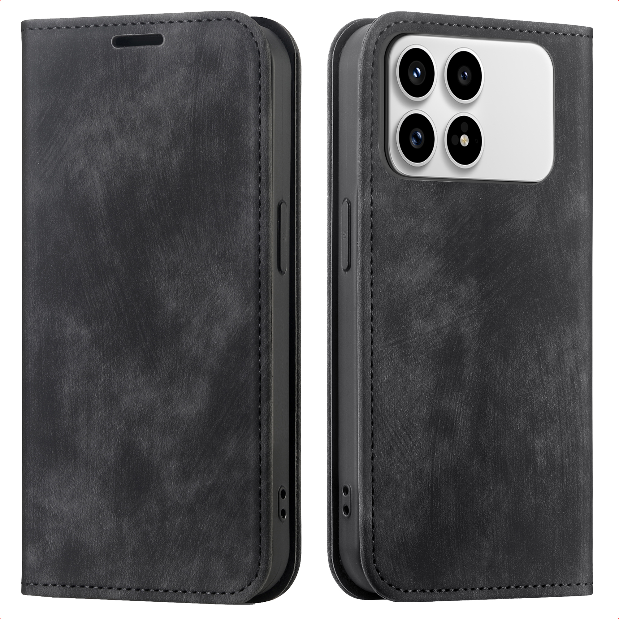 imoshion Slim Klapphülle für das Xiaomi Poco F8 Pro - Schwarz