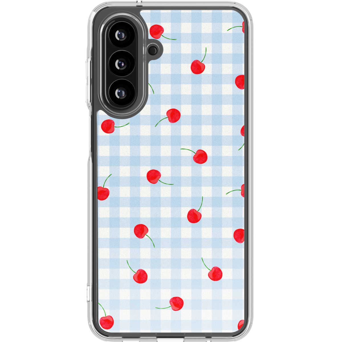 imoshion Design Hülle für das Samsung Galaxy A17 (5G) / (4G) - Cherry Check
