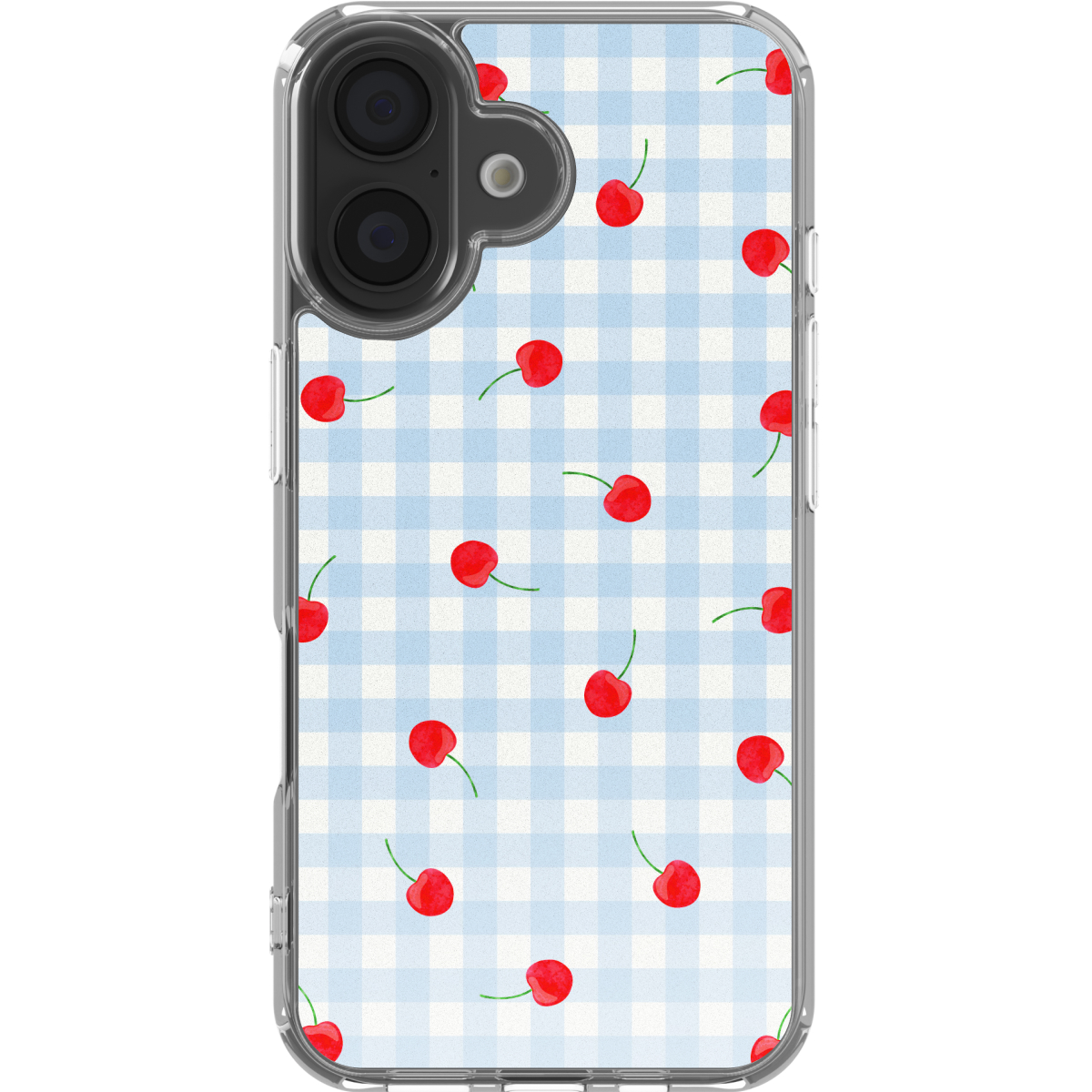 imoshion Design Hülle für das Apple iPhone 16 - Cherry Check