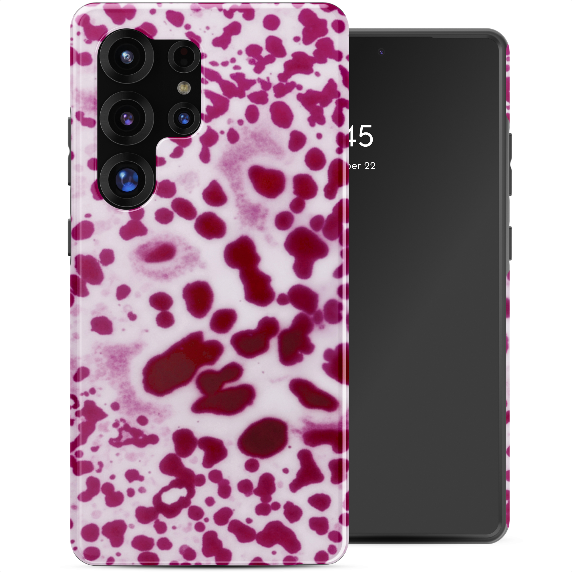 Selencia Vivid Back Cover für das Samsung Galaxy S25 Ultra - Cosmic Orchid
