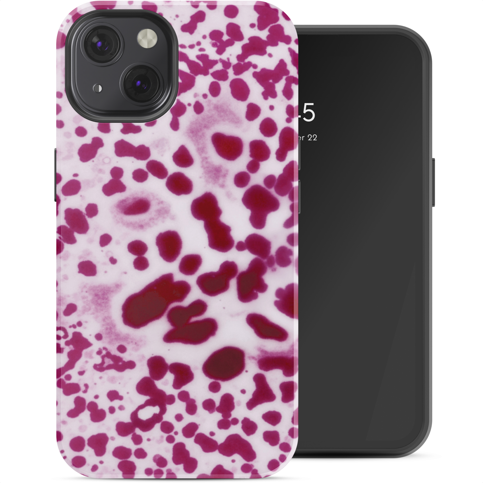 Selencia Vivid Back Cover für das Apple iPhone 13 - Cosmic Orchid