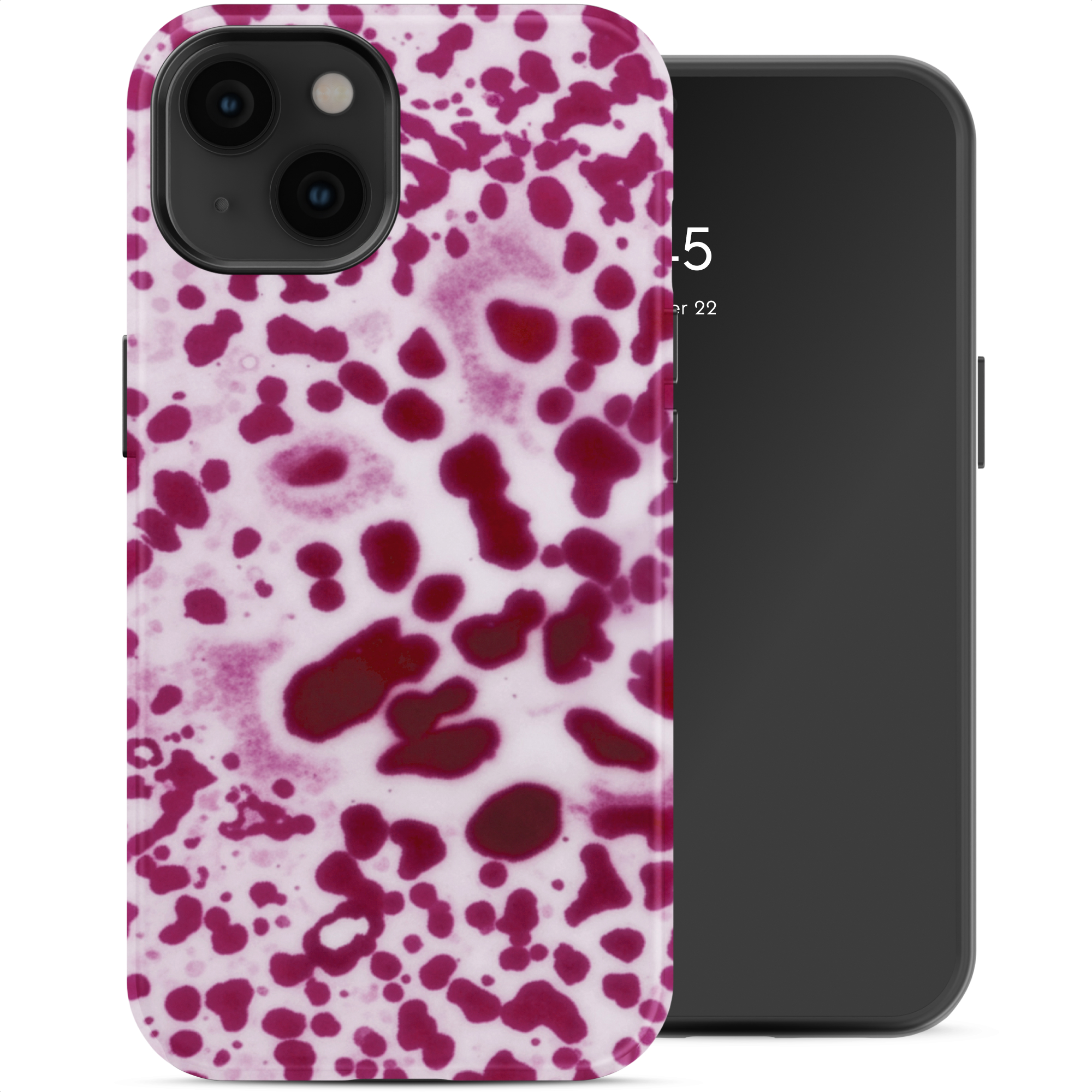 Selencia Vivid Back Cover für das Apple iPhone 14 - Cosmic Orchid