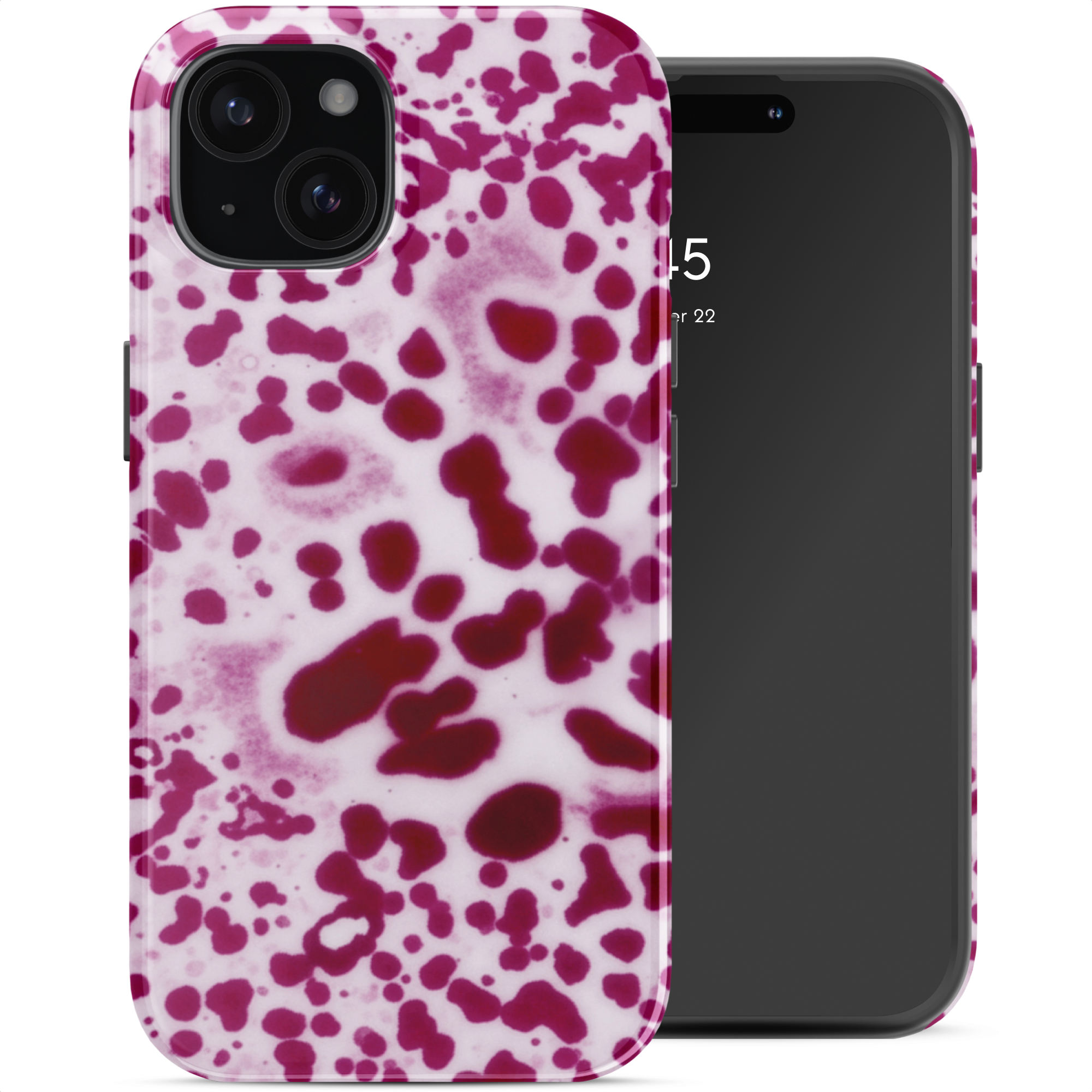 Selencia Vivid Rückabdeckung mit MagSafe für das Apple iPhone 15 - Cosmic Orchid