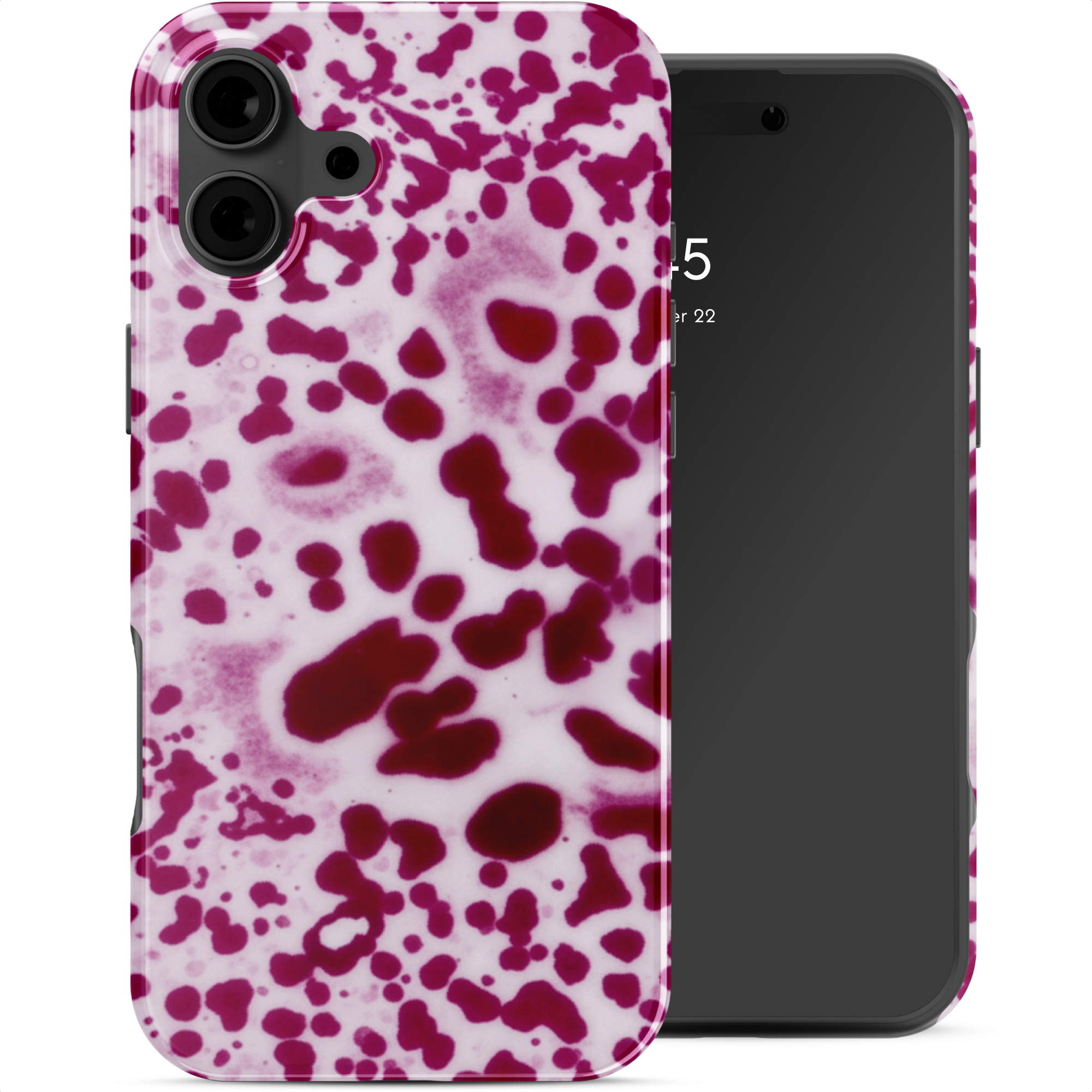 Selencia Vivid Back Cover für das Apple iPhone 16 - Cosmic Orchid