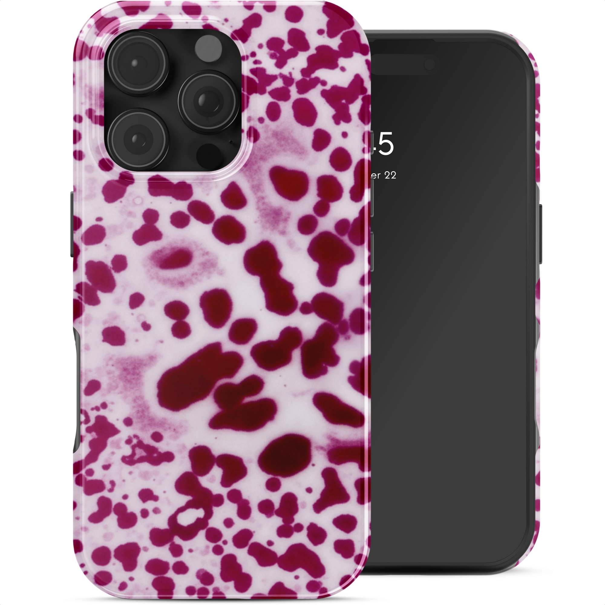 Selencia Vivid Rückabdeckung mit MagSafe für das Apple iPhone 16 Pro - Cosmic Orchid