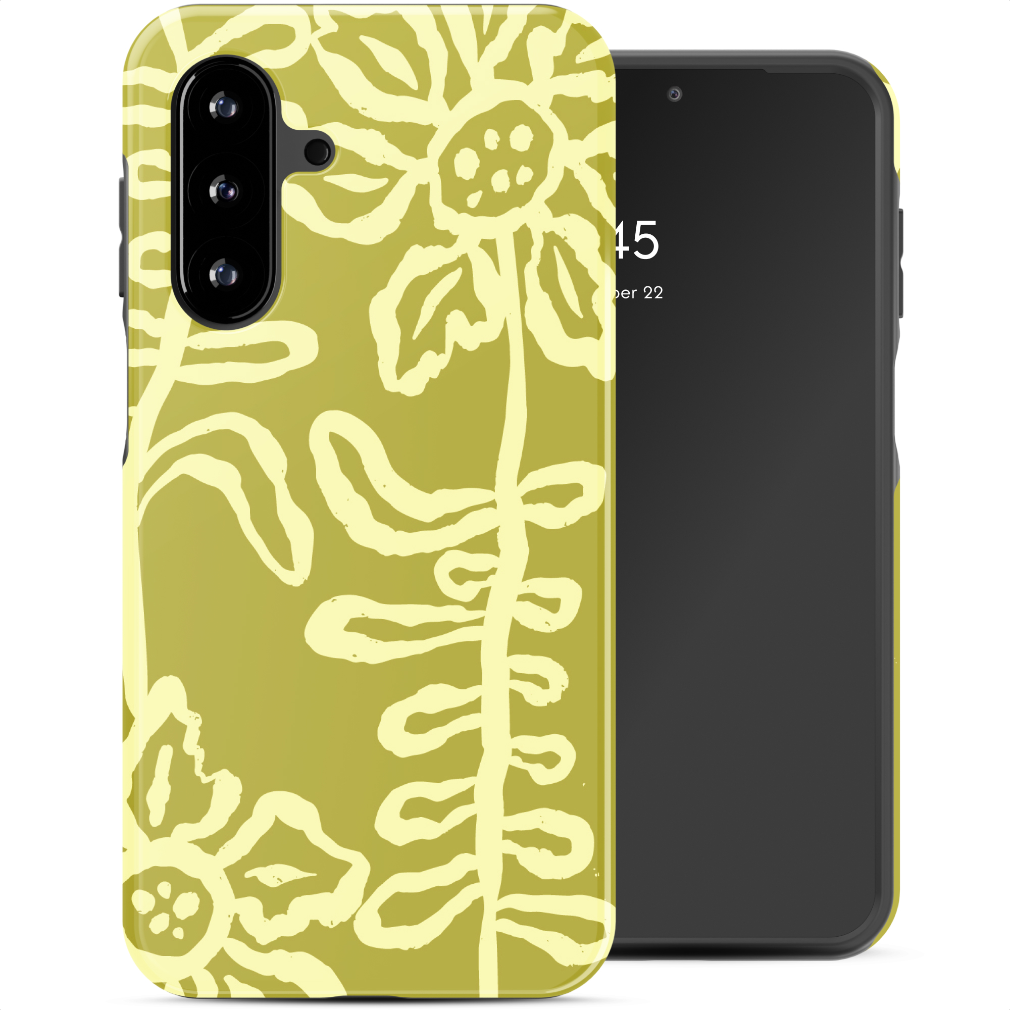 Selencia Vivid Back Cover für das Samsung Galaxy A17 (5G) / (4G) - Chalky Bloom