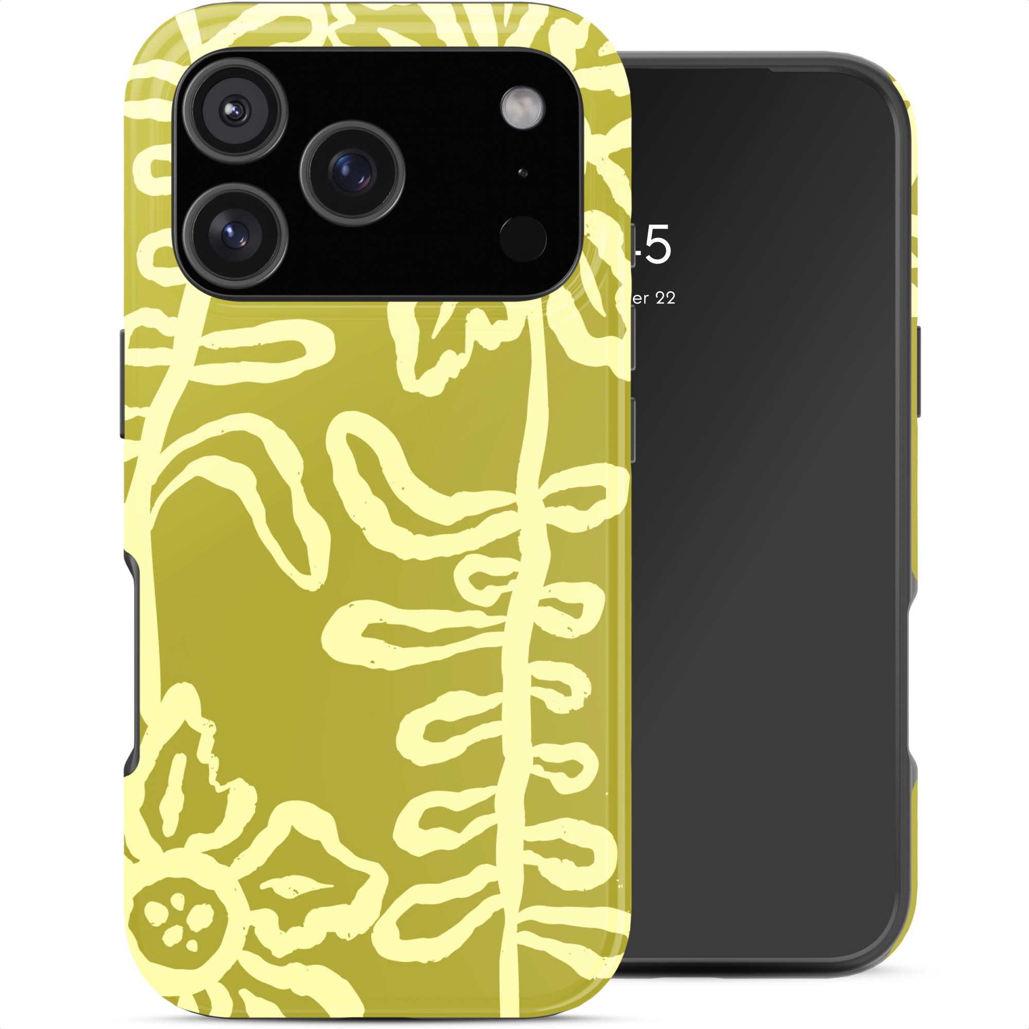 Selencia Vivid Rückabdeckung mit MagSafe für das Apple iPhone 17 Pro Max - Chalky Bloom