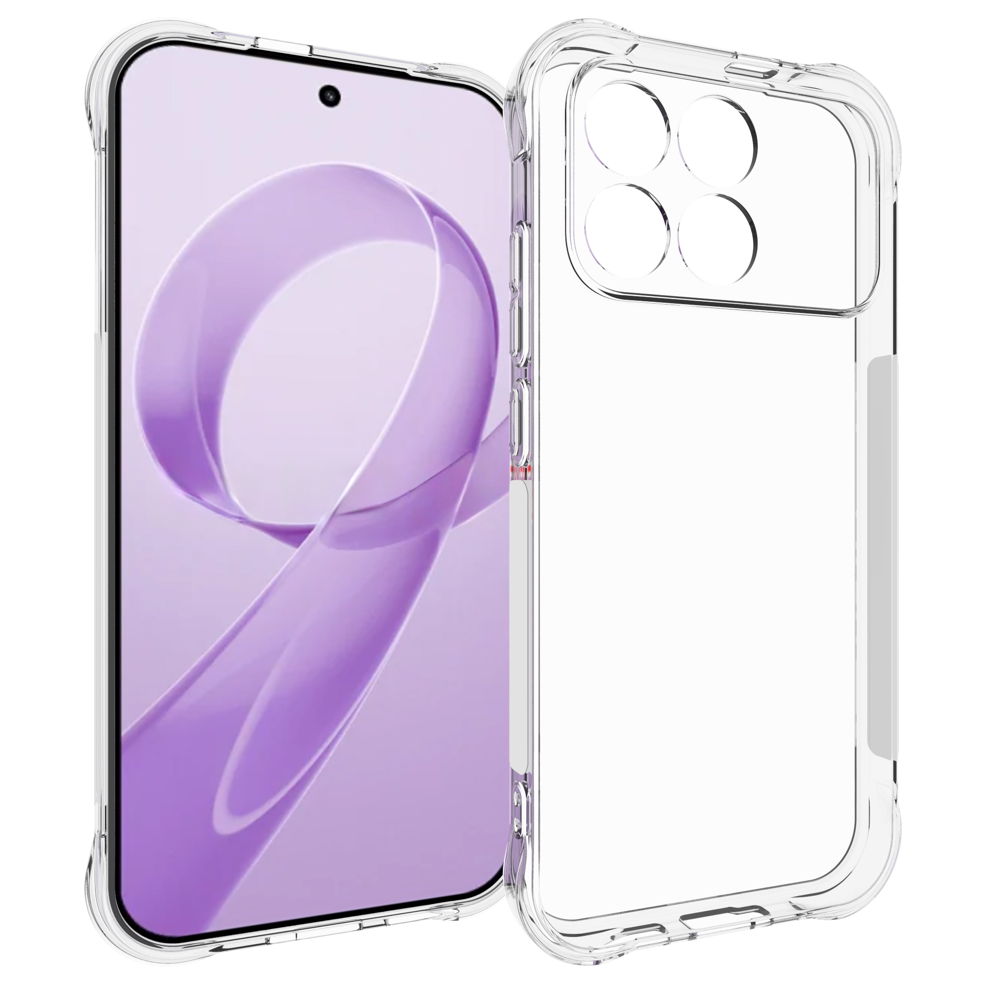 imoshion Shockproof Case für das Xiaomi Poco F8 Pro - Transparent