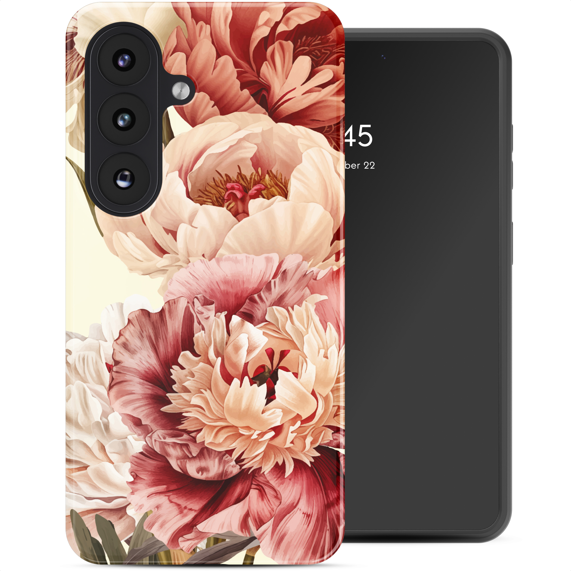 Selencia Vivid Back Cover für das Samsung Galaxy S26 - Vintage Peony