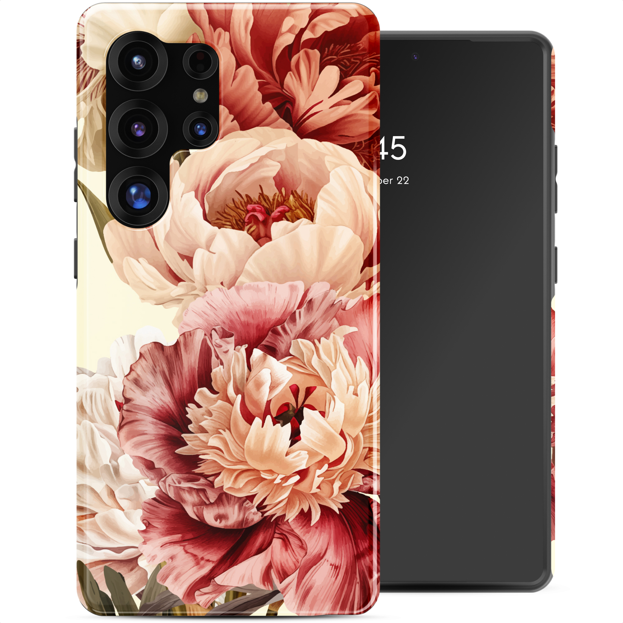 Selencia Vivid Rückabdeckung mit MagSafe für das Samsung Galaxy S26 - Vintage Peony