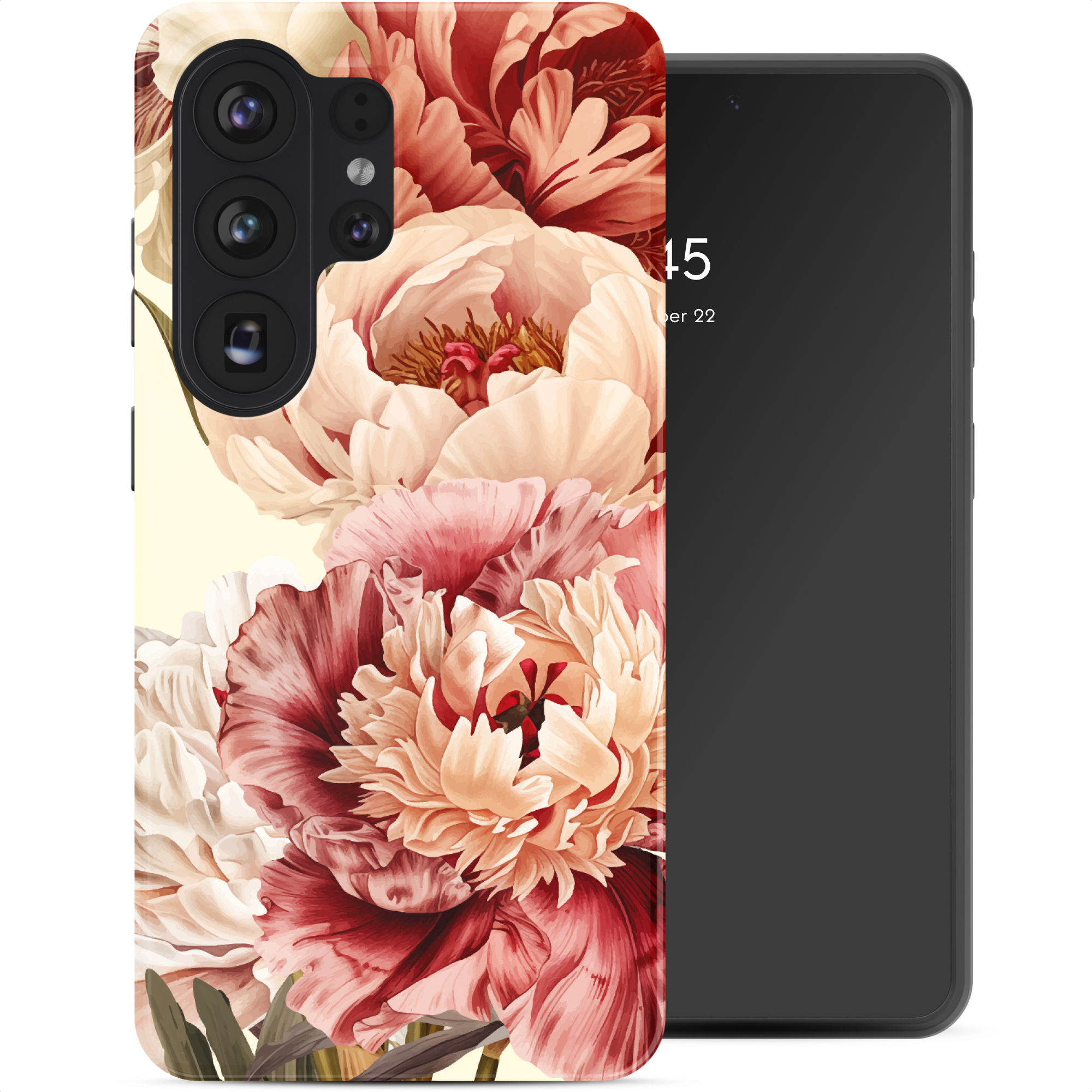 Selencia Vivid Back Cover für das Samsung Galaxy S26 Ultra - Vintage Peony