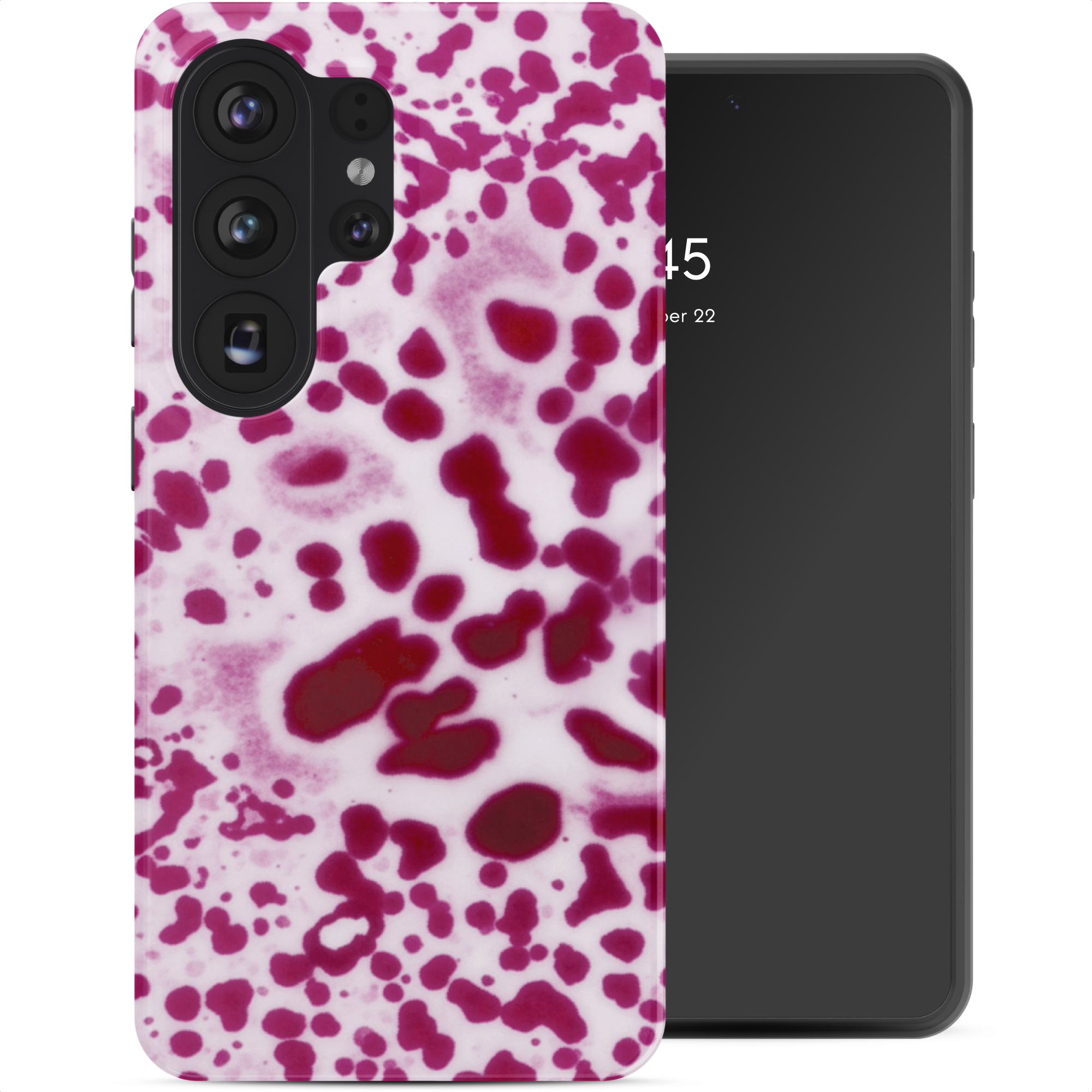 Selencia Vivid Back Cover für das Samsung Galaxy S26 Ultra - Cosmic Orchid