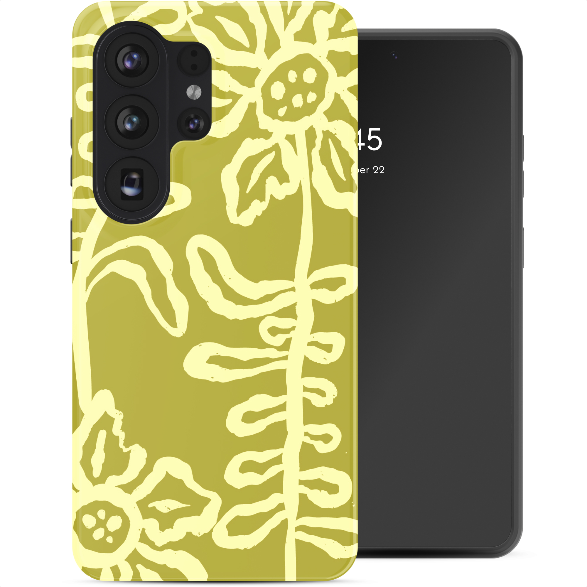 Selencia Vivid Back Cover für das Samsung Galaxy S26 Ultra - Chalky Bloom