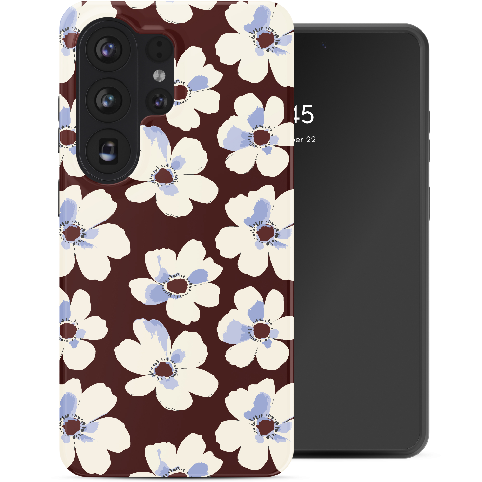 Selencia Vivid Rückabdeckung mit MagSafe für das Samsung Galaxy S26 Ultra - Choco Flower Pop