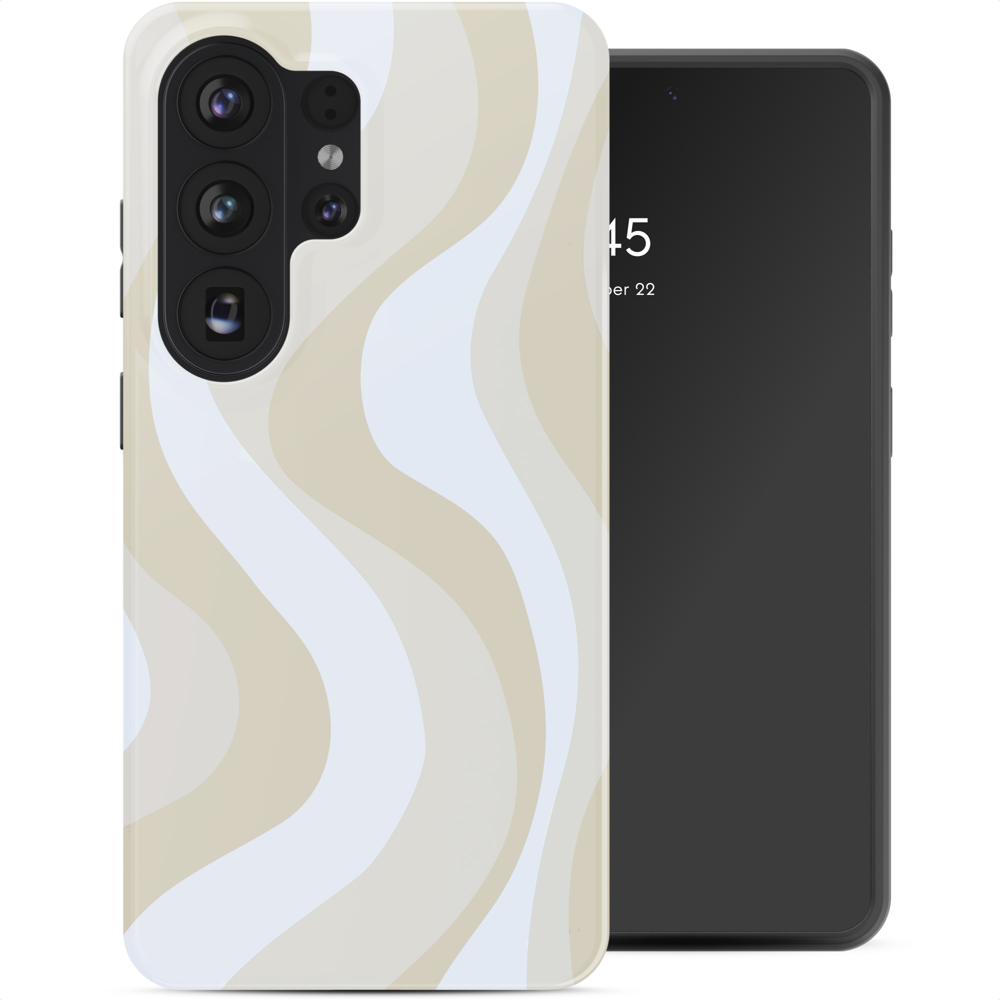 Selencia Vivid Rückabdeckung mit MagSafe für das Samsung Galaxy S26 Ultra - Desert Waves Beige