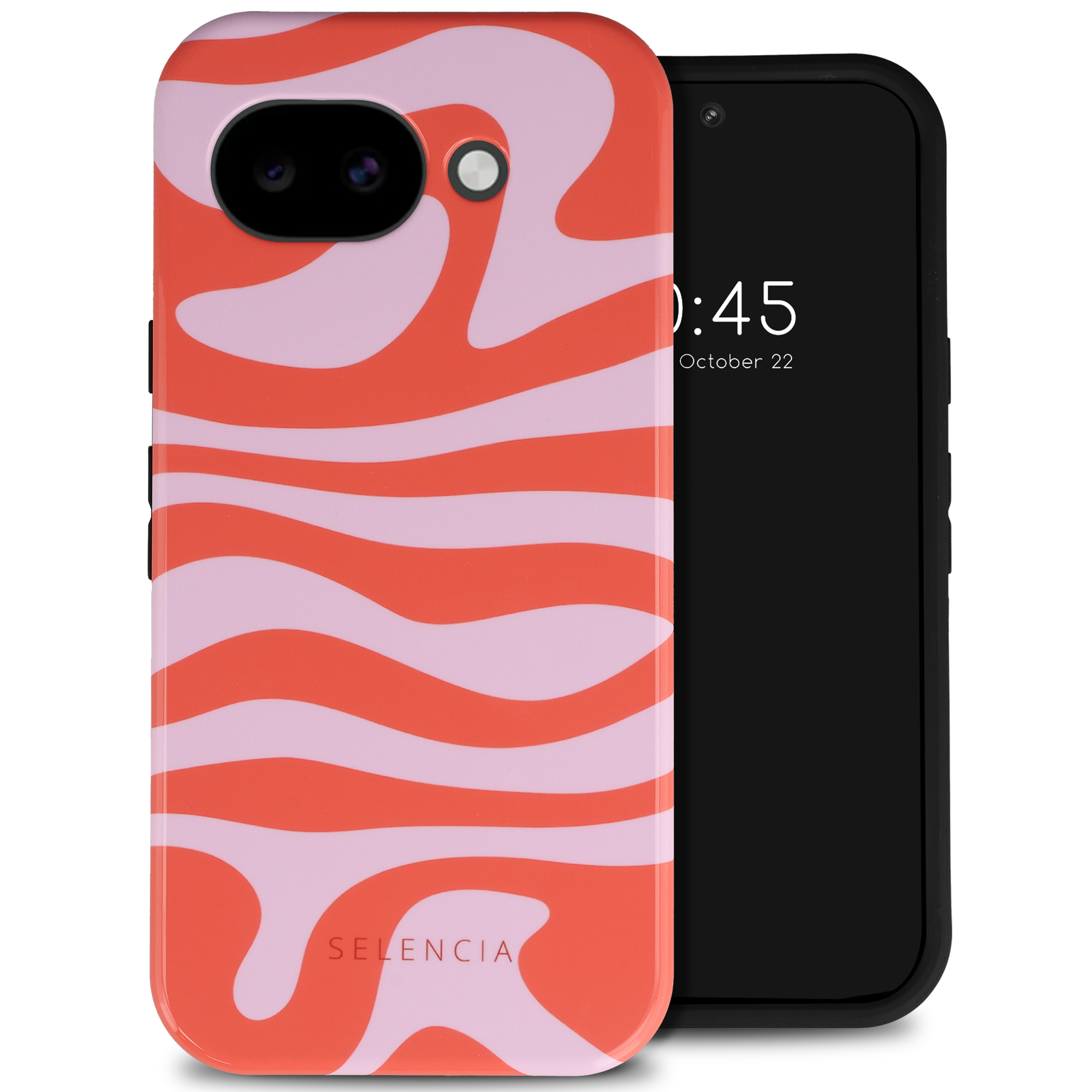 Selencia Vivid Rückabdeckung mit MagSafe für das Google Pixel 10a - Dream Swirl Pink
