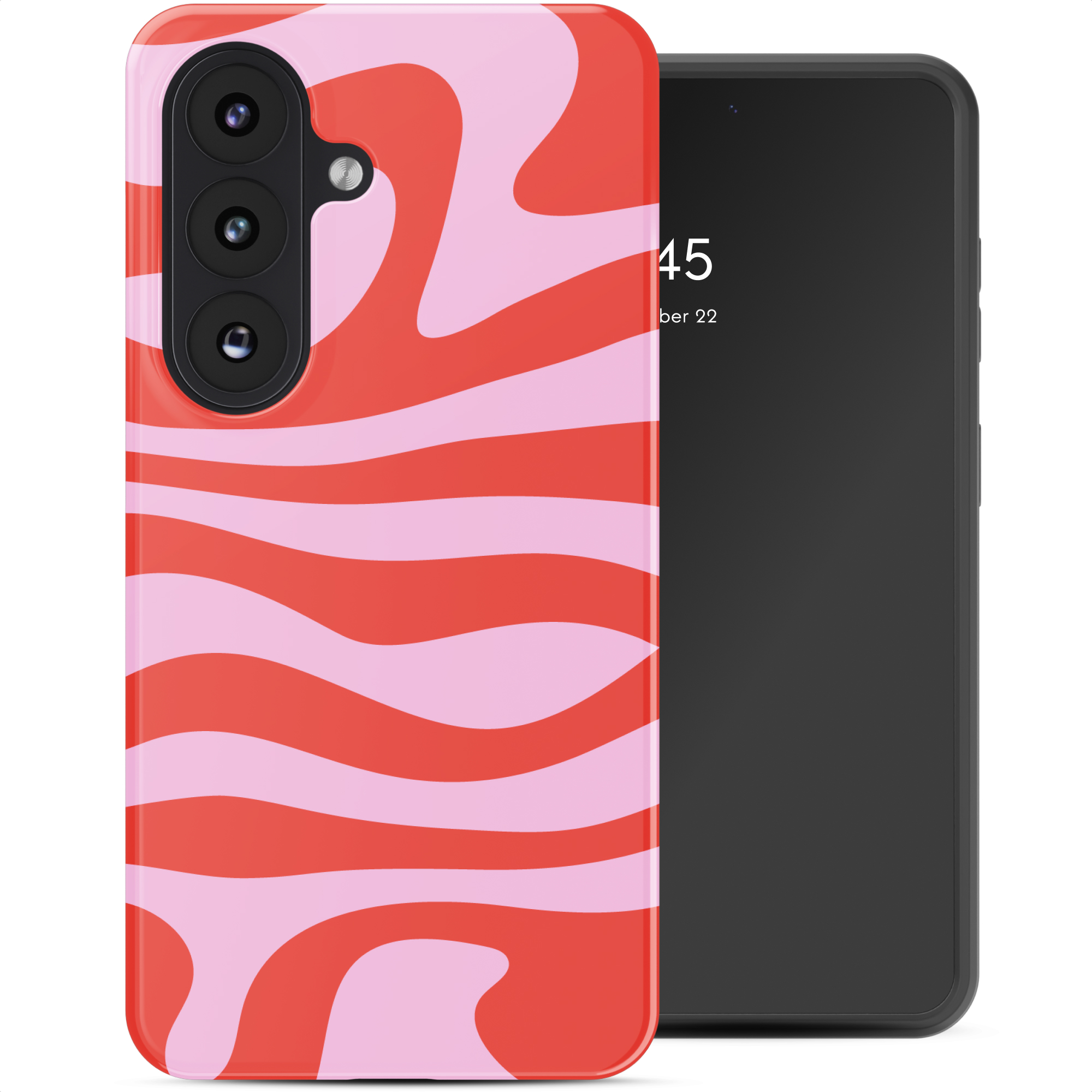 Selencia Vivid Back Cover für das Samsung Galaxy S26 - Dream Swirl Pink