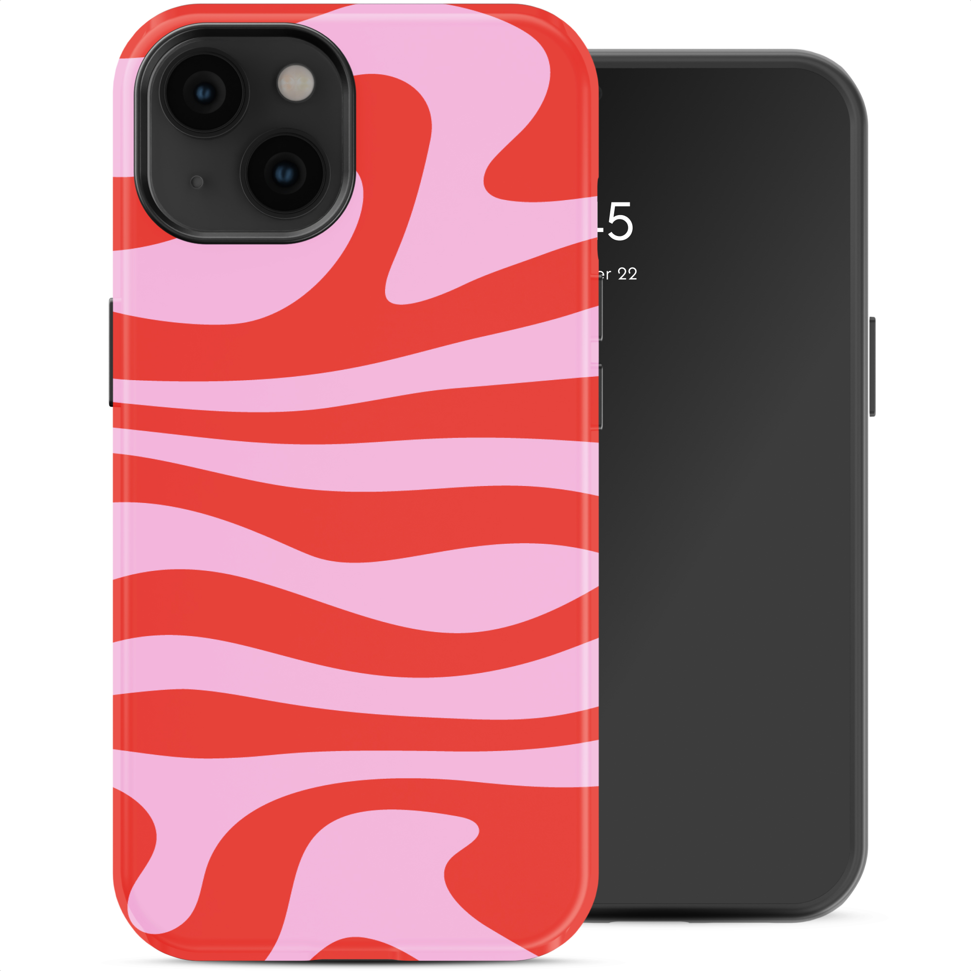 Selencia Vivid Rückabdeckung mit MagSafe für das Apple iPhone 14 - Dream Swirl Pink