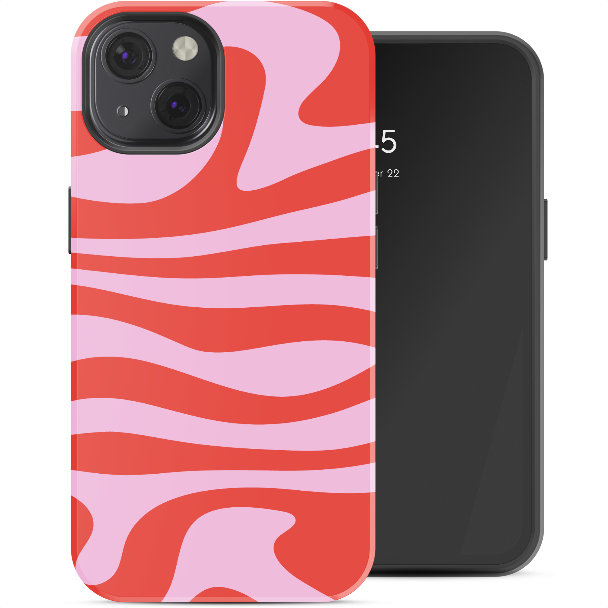 Selencia Vivid Rückabdeckung mit MagSafe für das Apple iPhone 13 - Dream Swirl Pink