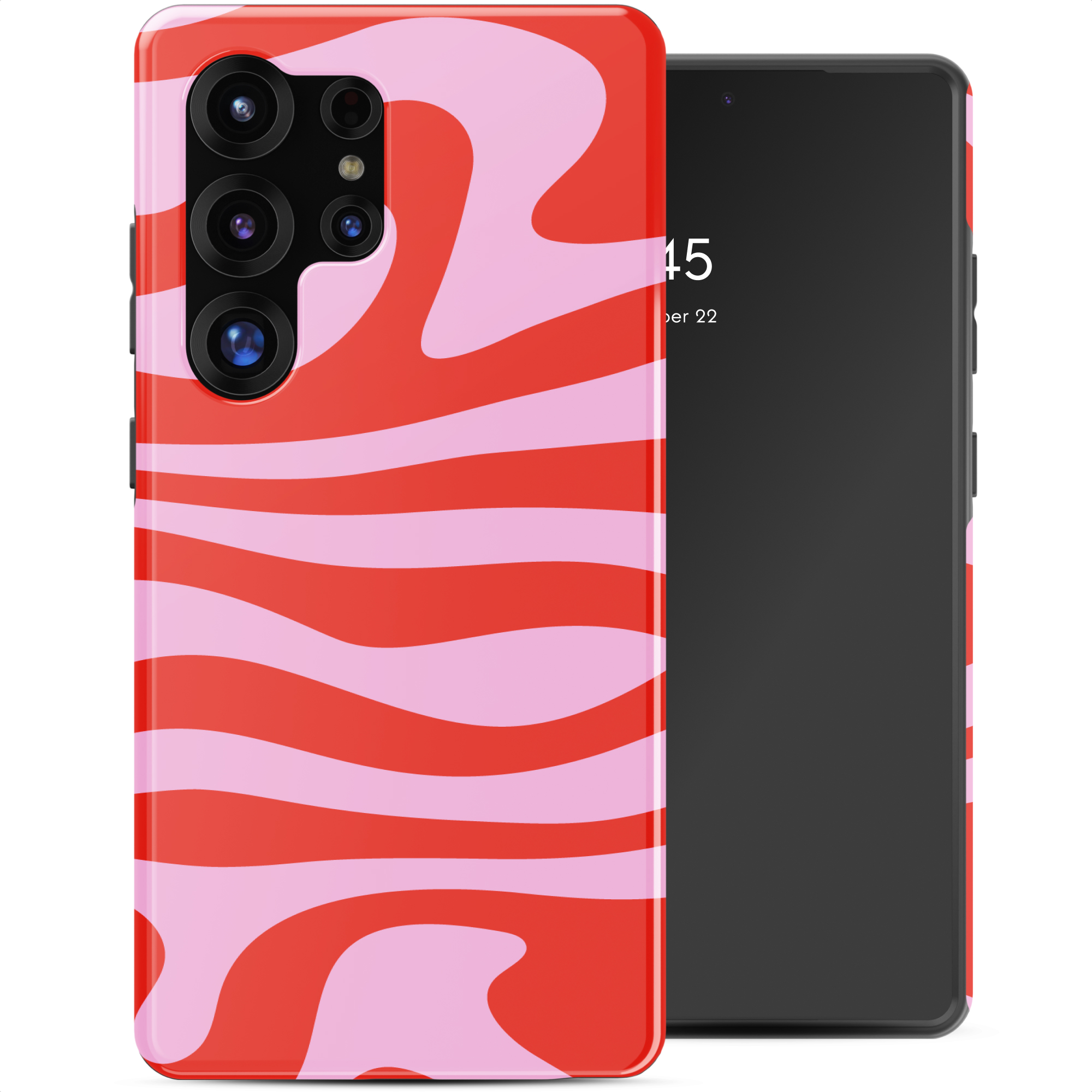 Selencia Vivid Rückabdeckung mit MagSafe für das Samsung Galaxy S25 Ultra - Dream Swirl Pink