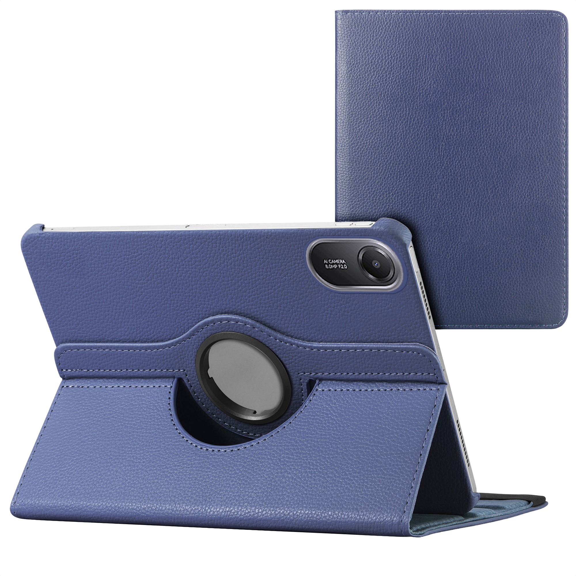 imoshion 360° drehbare Klapphülle für das Xiaomi Redmi Pad 2 - Dunkelblau