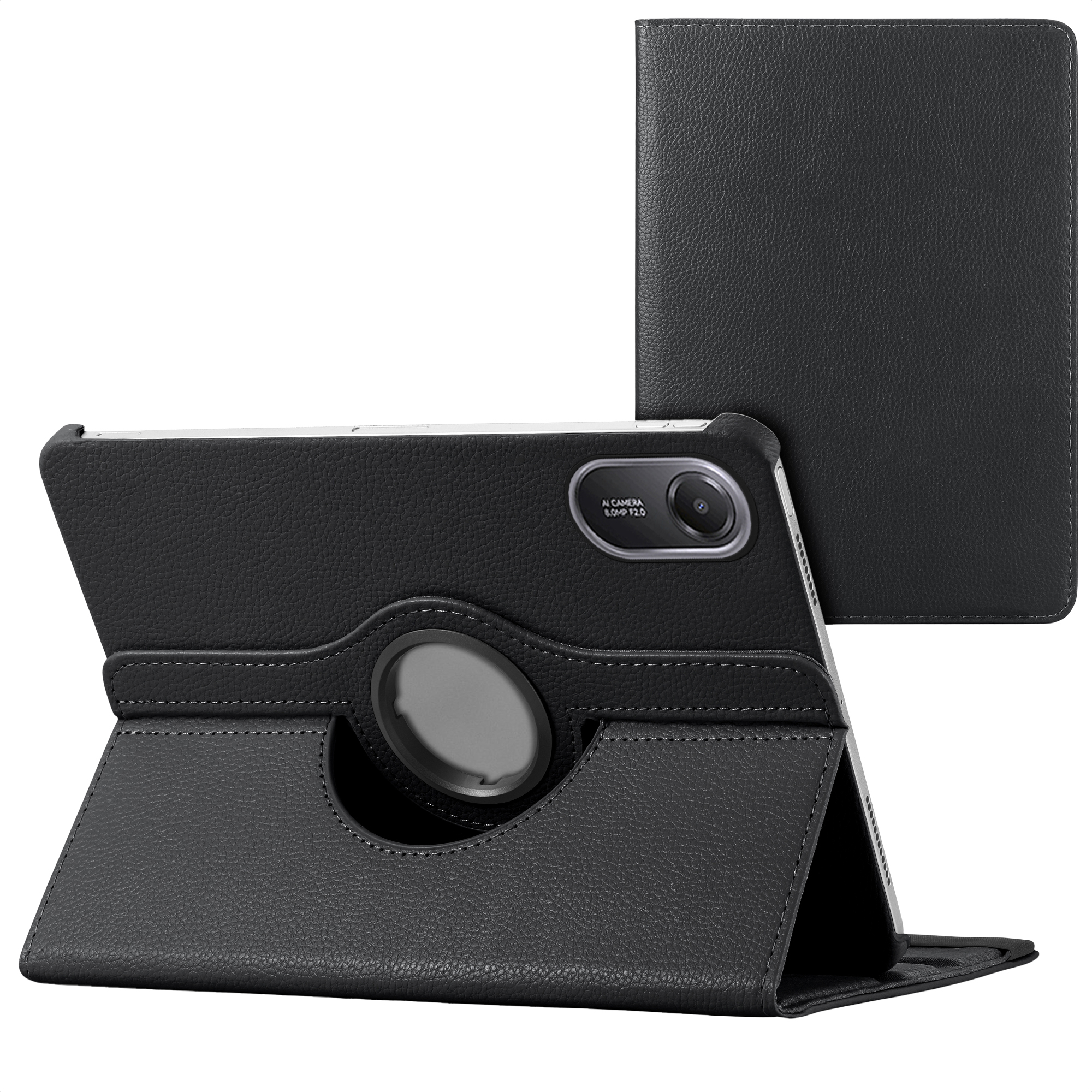 imoshion 360° drehbare Klapphülle für das Xiaomi Redmi Pad 2 - Schwarz