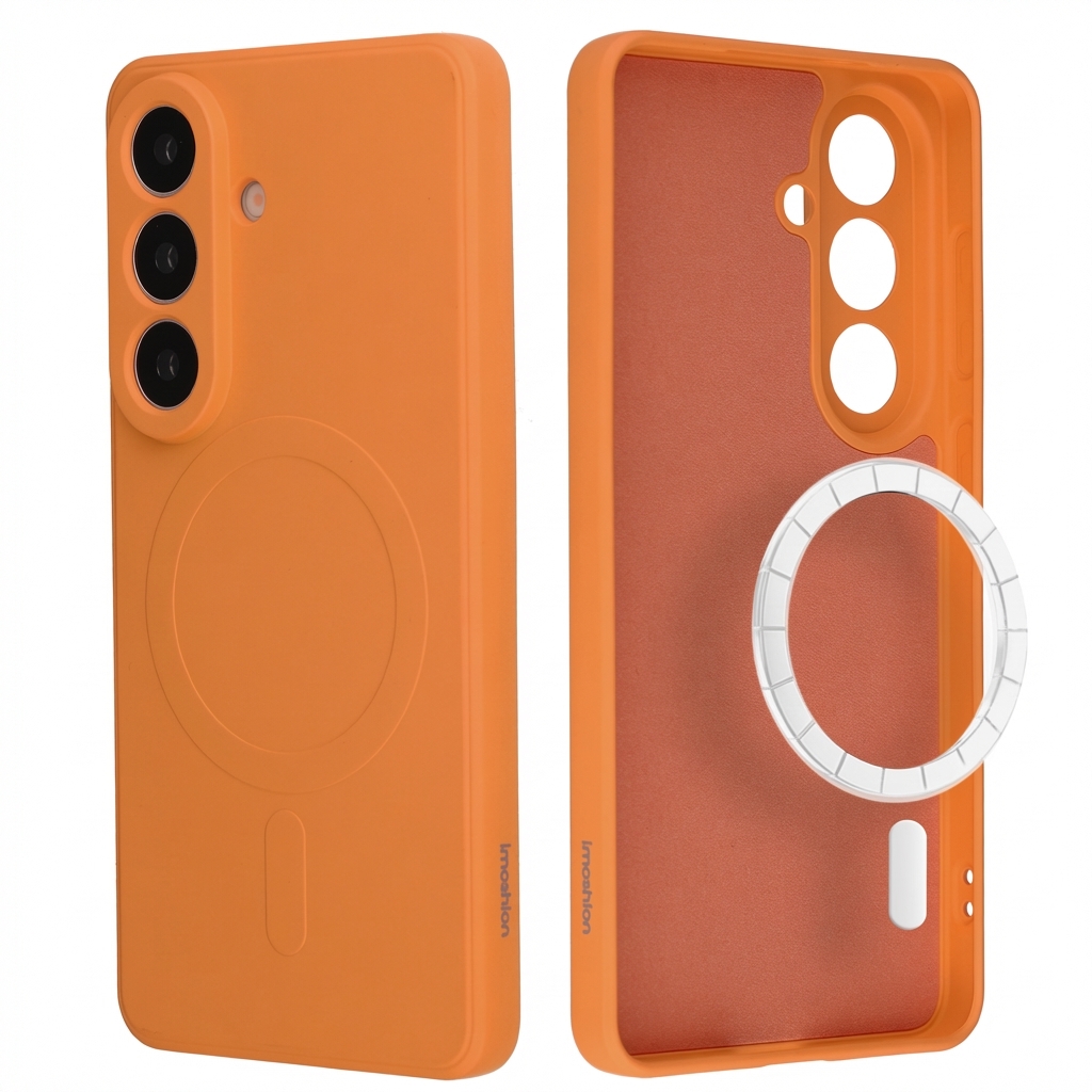 imoshion Color Back Cover mit MagSafe für das Samsung Galaxy S26 Plus - Orange