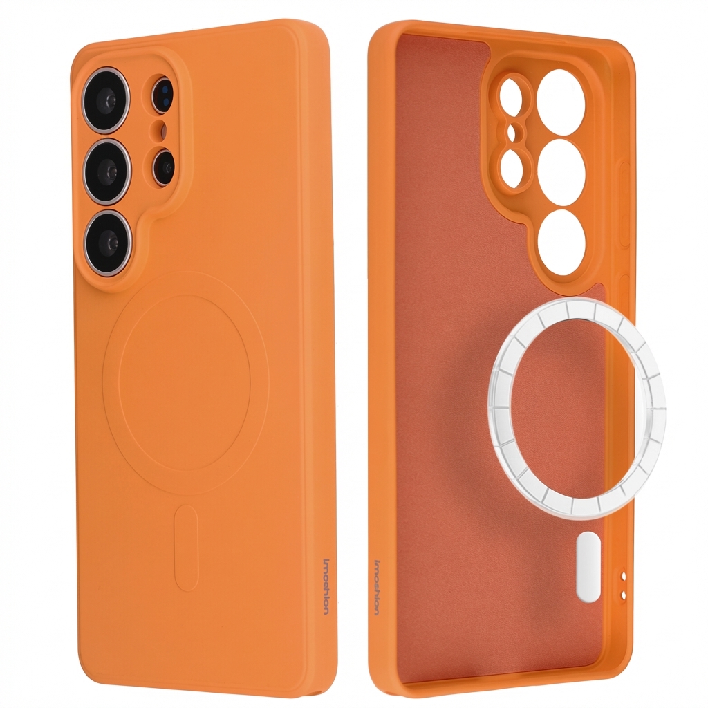 imoshion Color Back Cover mit MagSafe für das Samsung Galaxy S26 Ultra - Orange