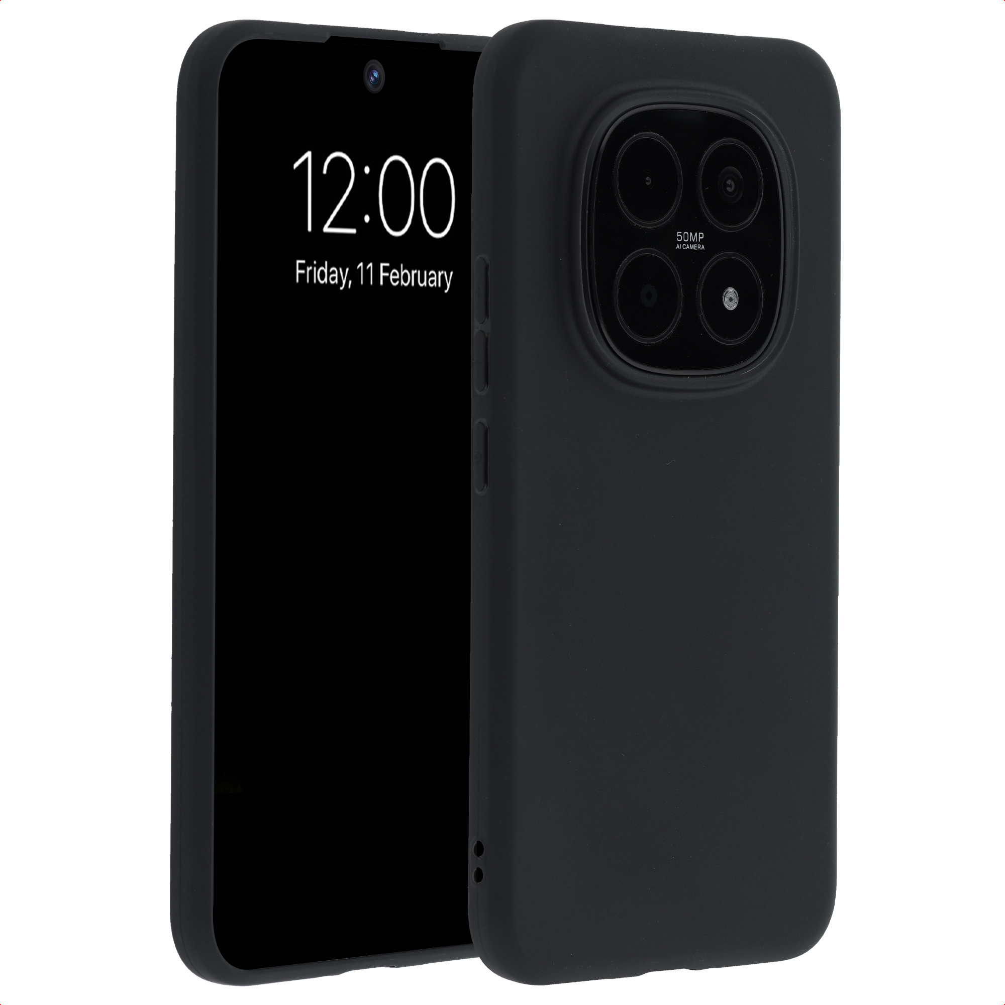 imoshion TPU Color Cover für das Xiaomi Redmi Note 15 Pro Plus (5G) - Schwarz