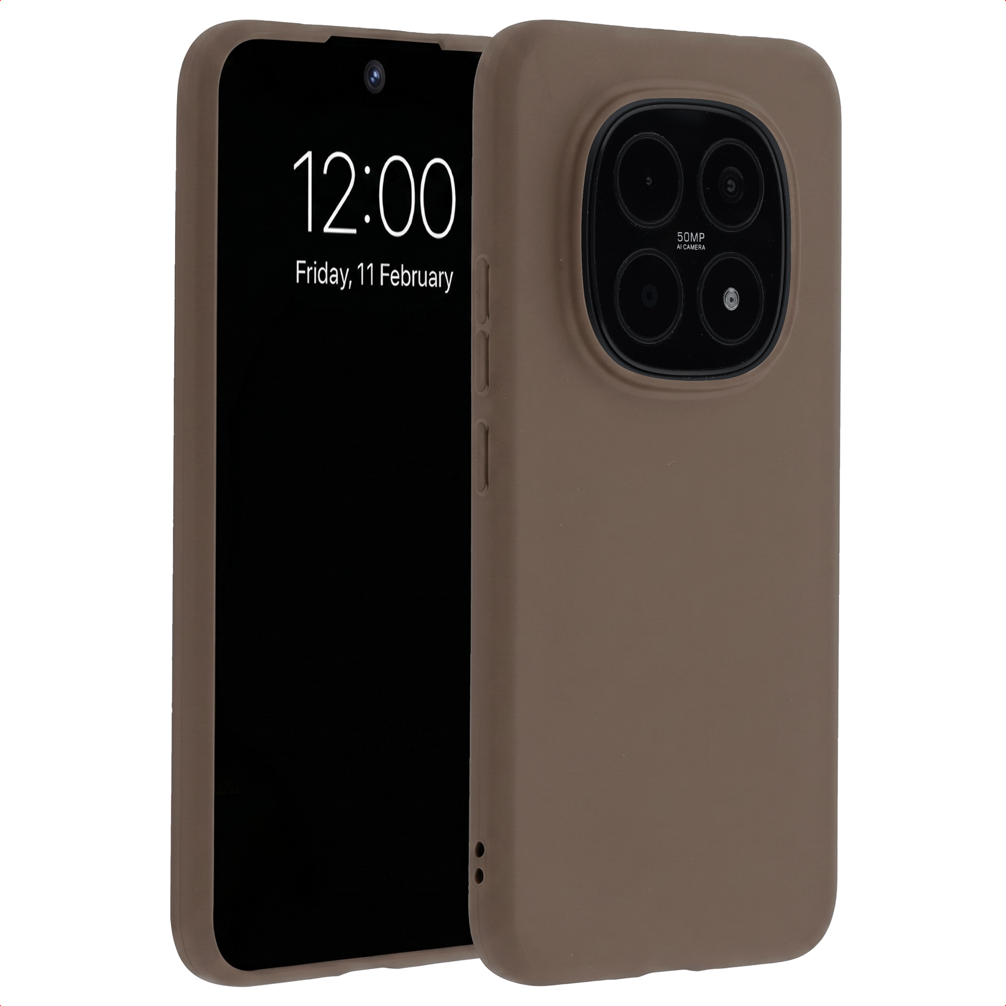 imoshion TPU Color Cover für das Xiaomi Redmi Note 15 Pro Plus (5G) - Braun