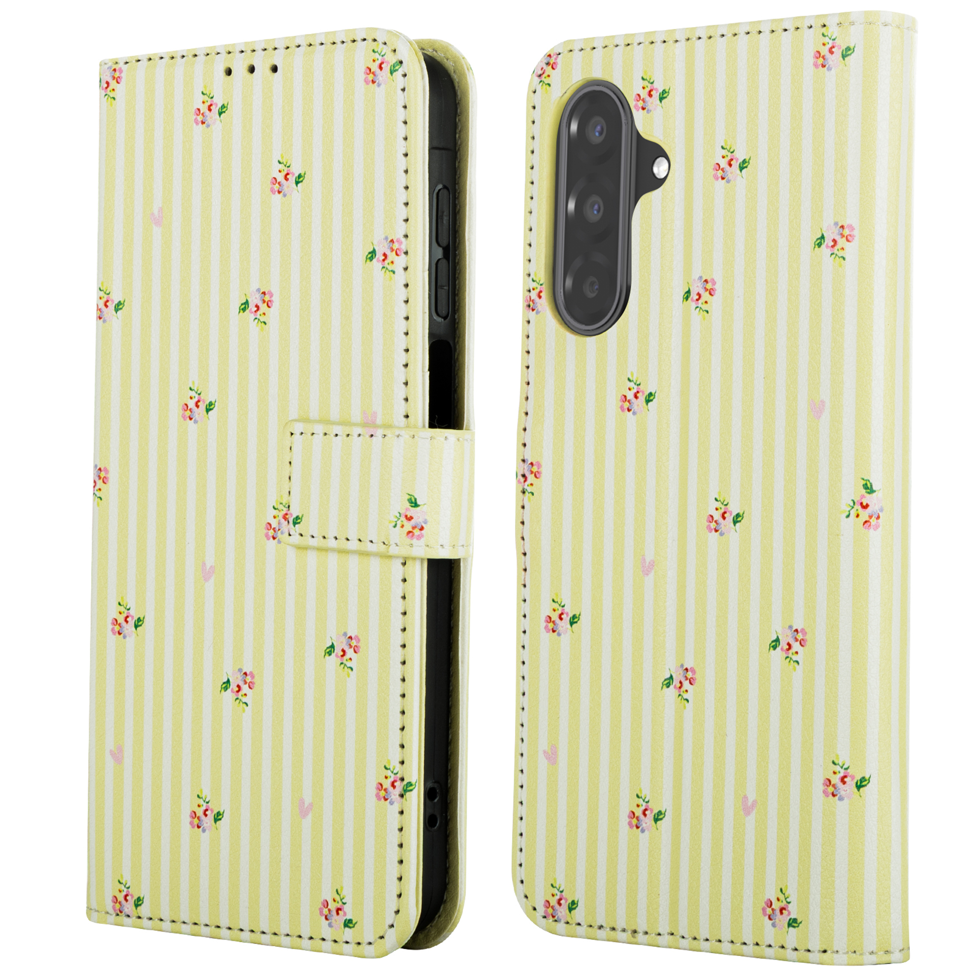 imoshion Design Klapphülle für das Samsung Galaxy A56 - Garden Stripes