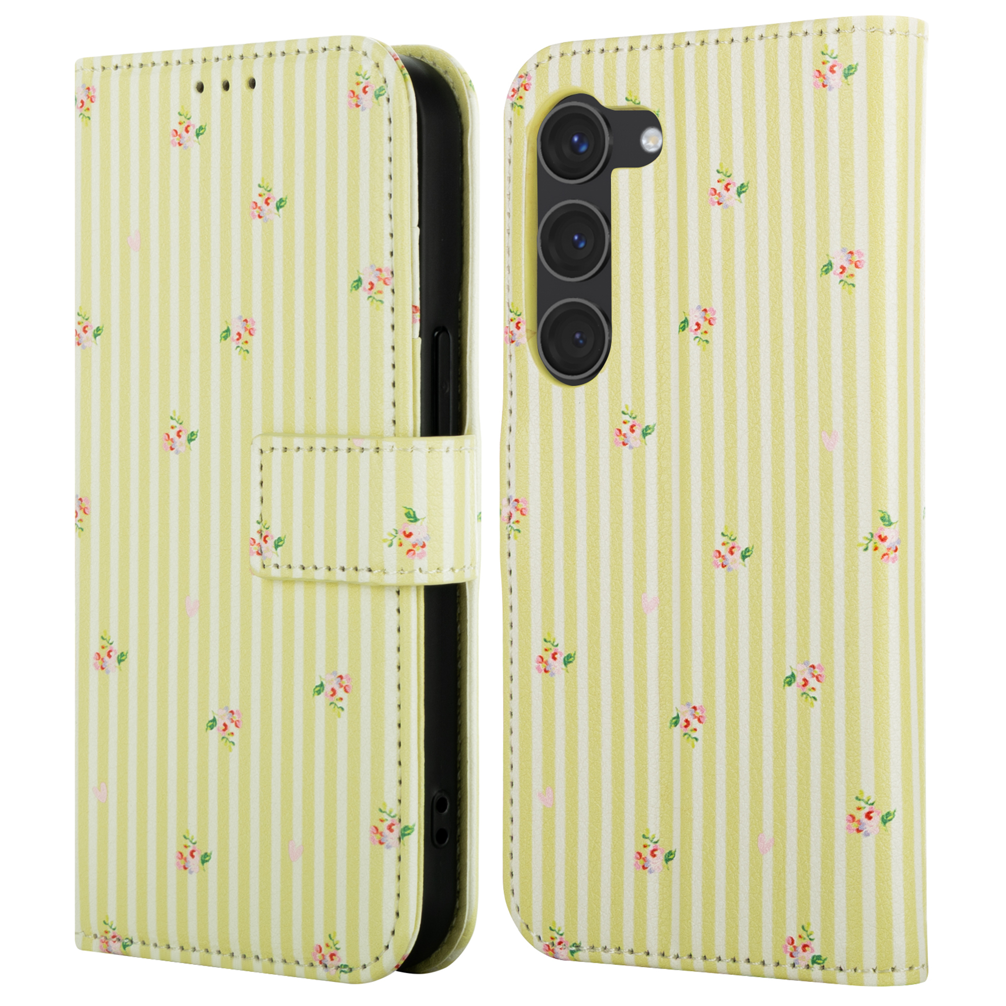 imoshion Design Klapphülle für das Samsung Galaxy S23 - Garden Stripes