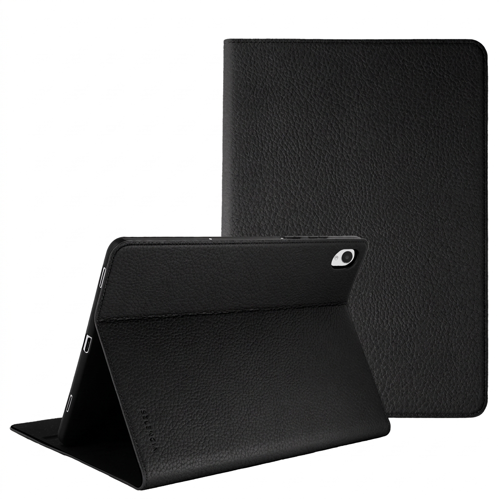 Selencia Riva Klapphülle für das Samsung Galaxy Tab S11 - Schwarz