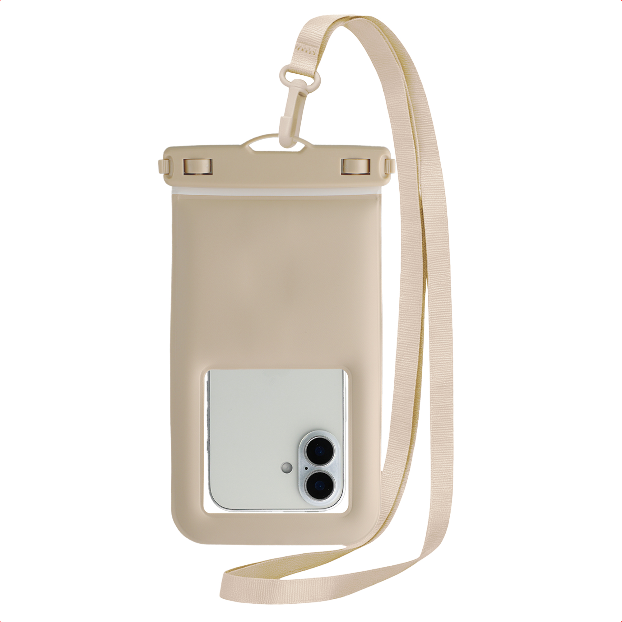 imoshion Floating Waterproof Pouch - Universelle wasserdichte Handyhülle - Beige