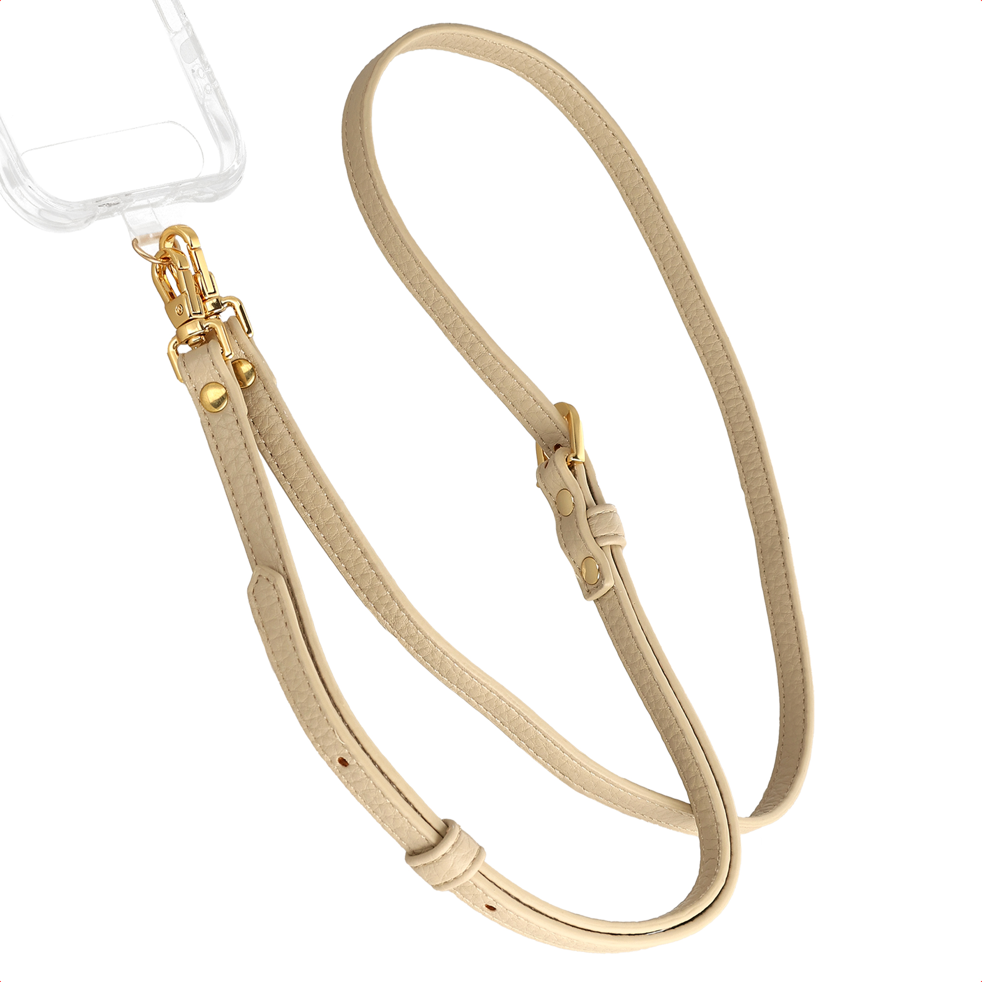 Selencia Crossbody-Handykette - Beige